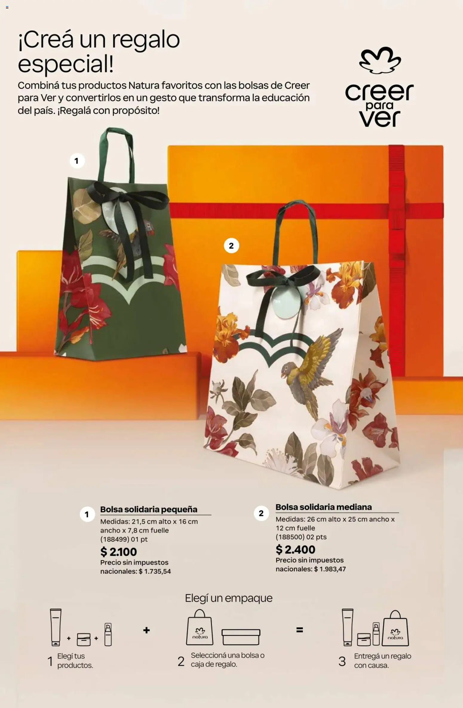 Catálogo Natura Ciclo 10 │ válido desde el 30/06/2026 | Página: 19 | Productos: Bolsa, Caja