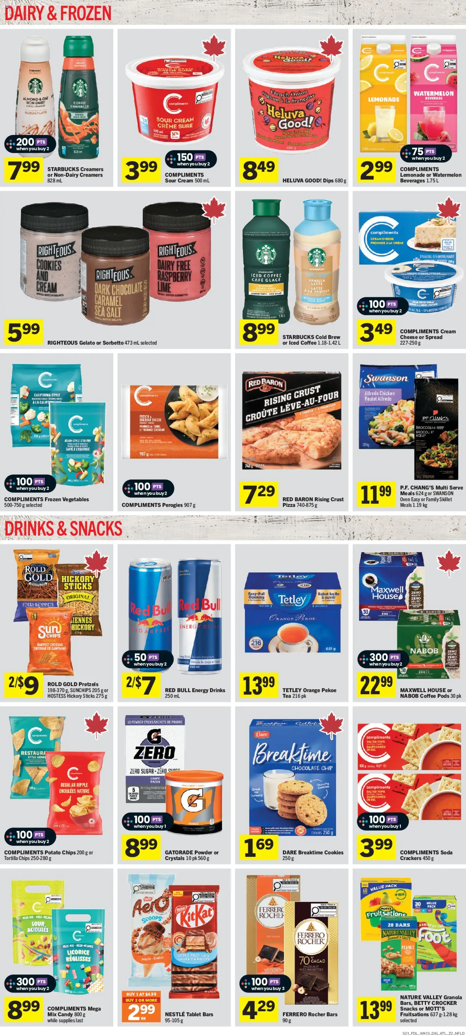 Foodland flyer valid from Jul 23, 2026 | Page: 5 | Products: Sour cream, Chips, Cookies, Cheese