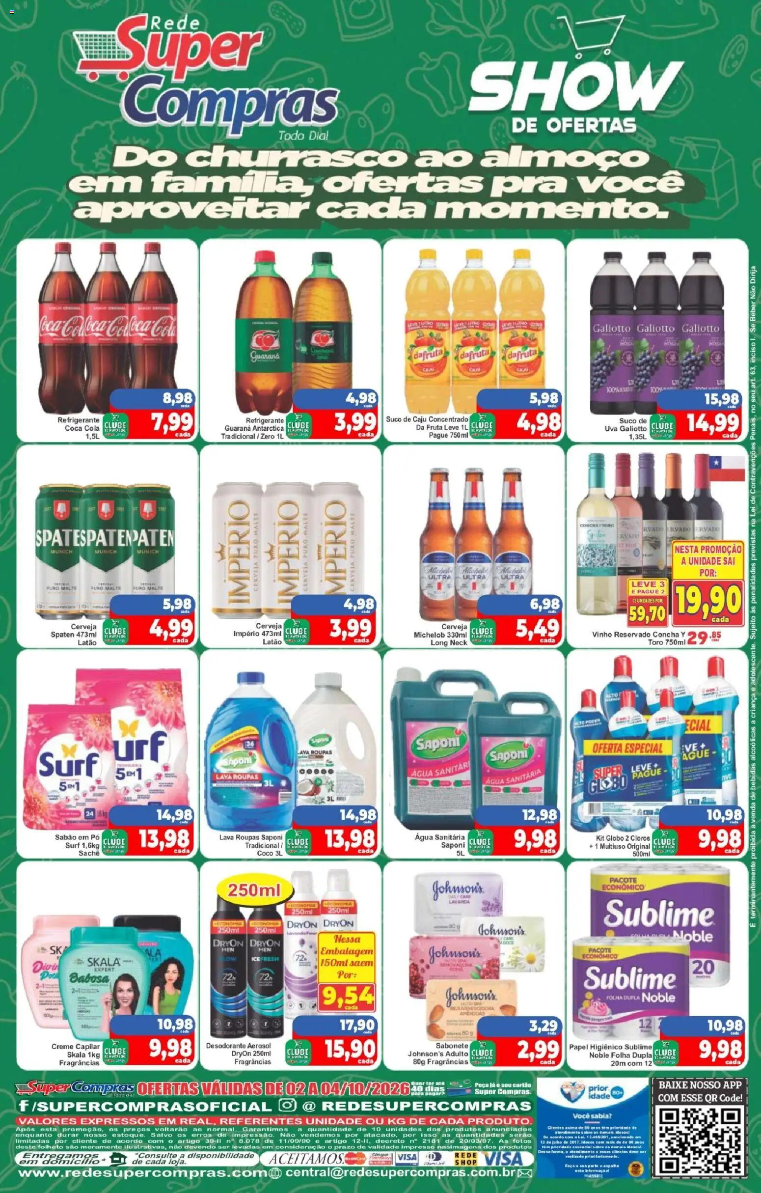 Rede Super Compras Folheto - válido de 02/10/2026 | Página: 2