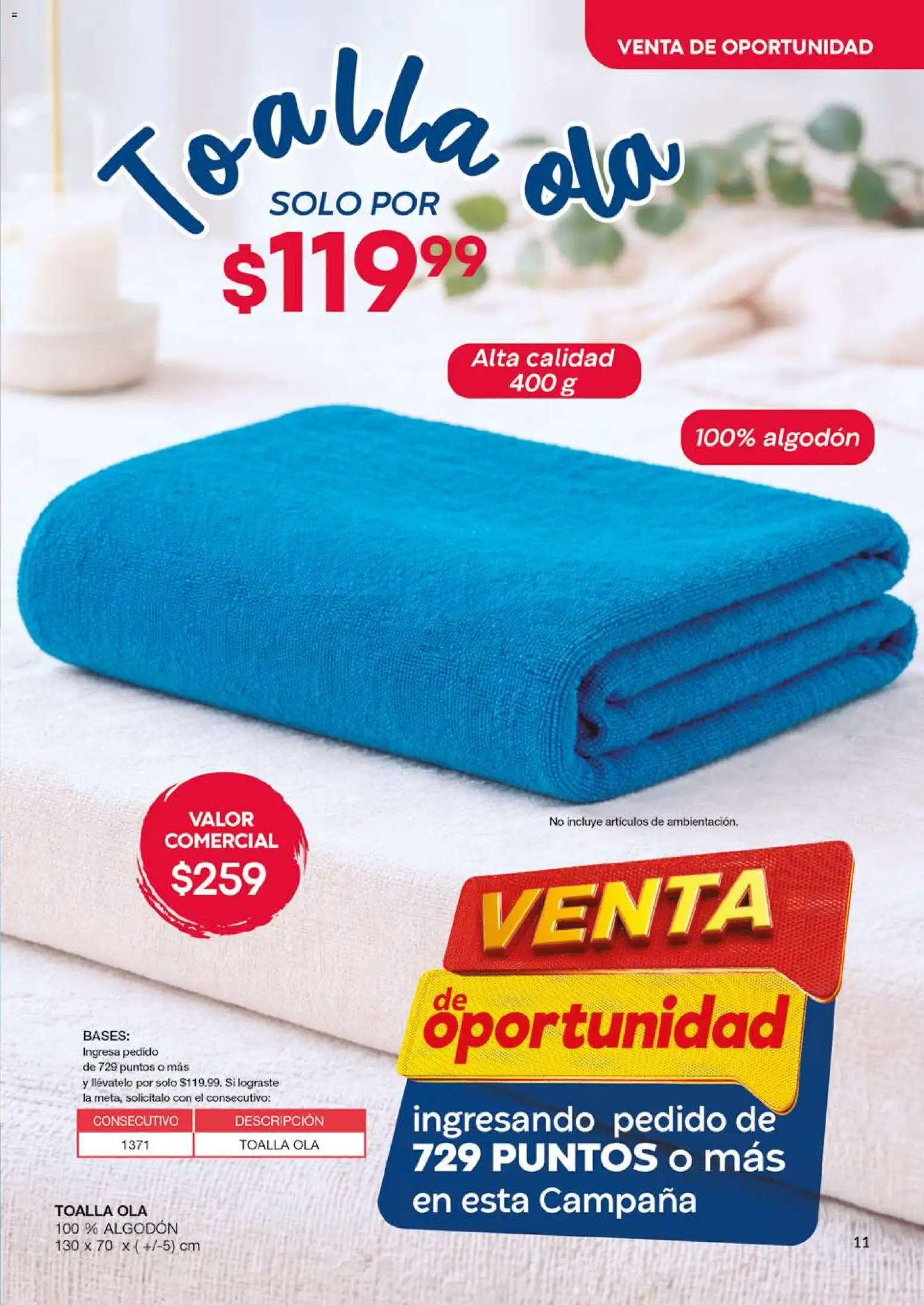 Nuevas ofertas de Fuller válidas en toda la República Mexicana desde el 27.05.2026. ¡Encuentra las mejores ofertas en Fuller Gana Más 4 2026! | Página: 11 | Productos: Toalla, Algodón, Campana