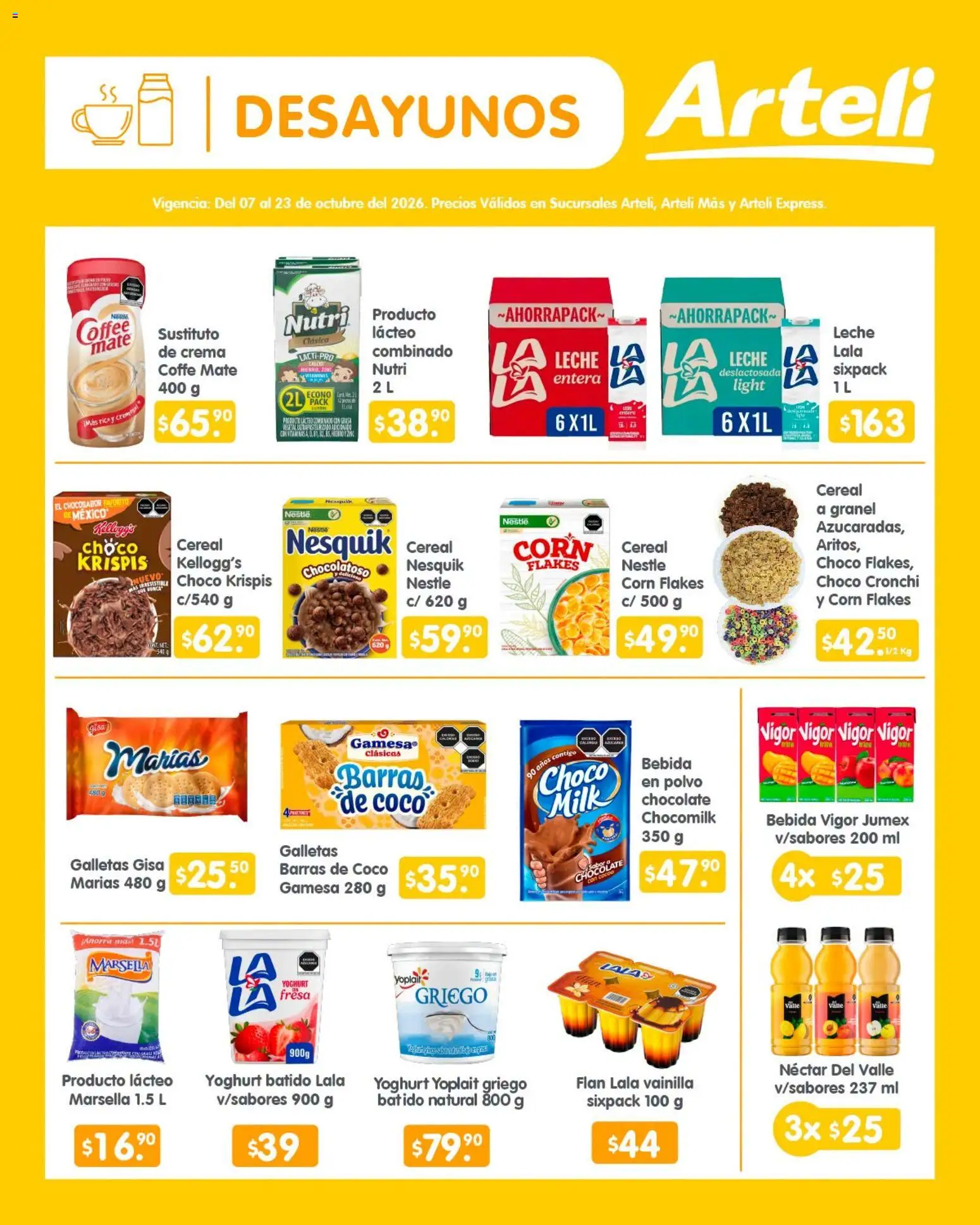 Nuevas ofertas de Arteli válidas en toda la República Mexicana desde el 07/10/2026. ¡Encuentra las mejores ofertas en Arteli folleto Quincenal! | Página: 2