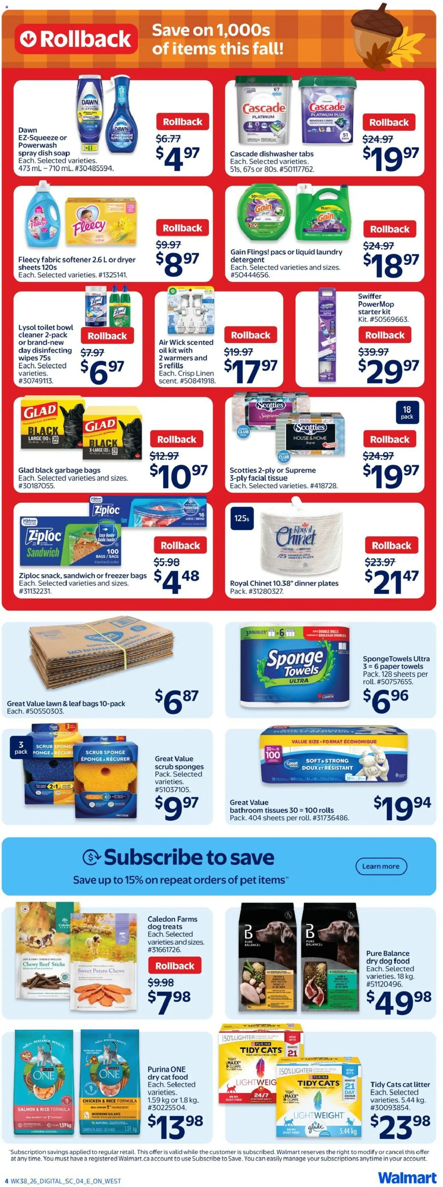 Walmart flyer valid from Oct 15, 2026 | Page: 7