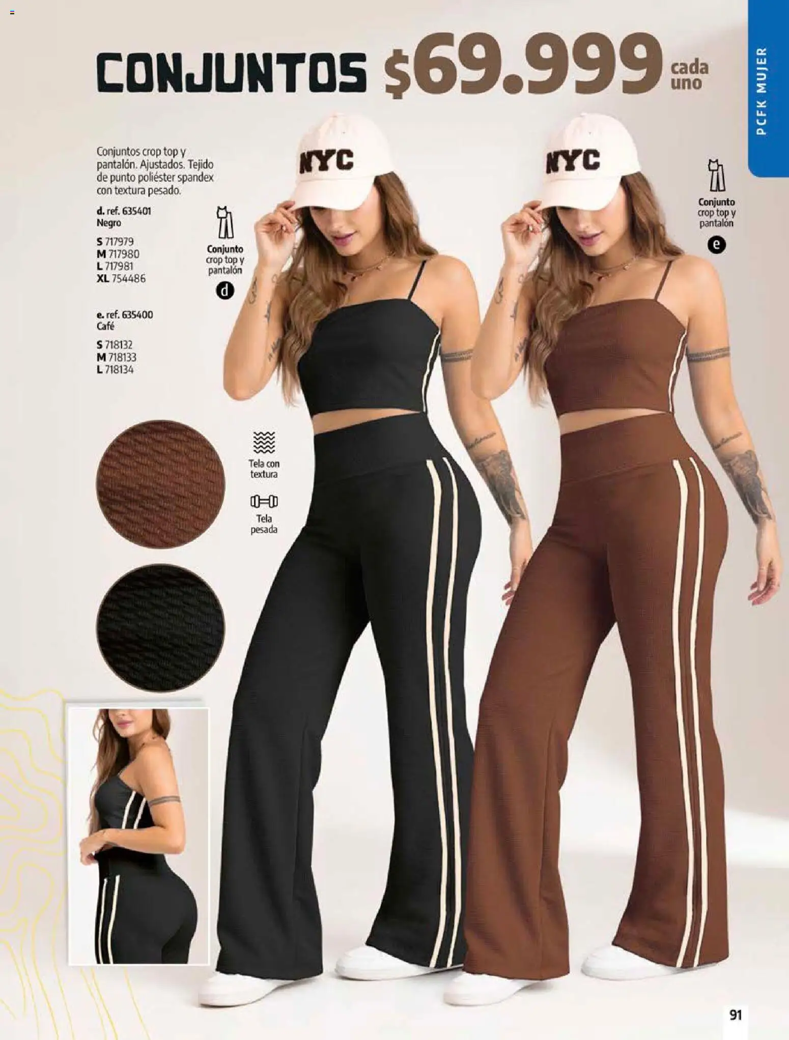 Pacifika revista - valida desde el 18/10/2026 | Página: 91 | Productos: Top, Conjunto, Café