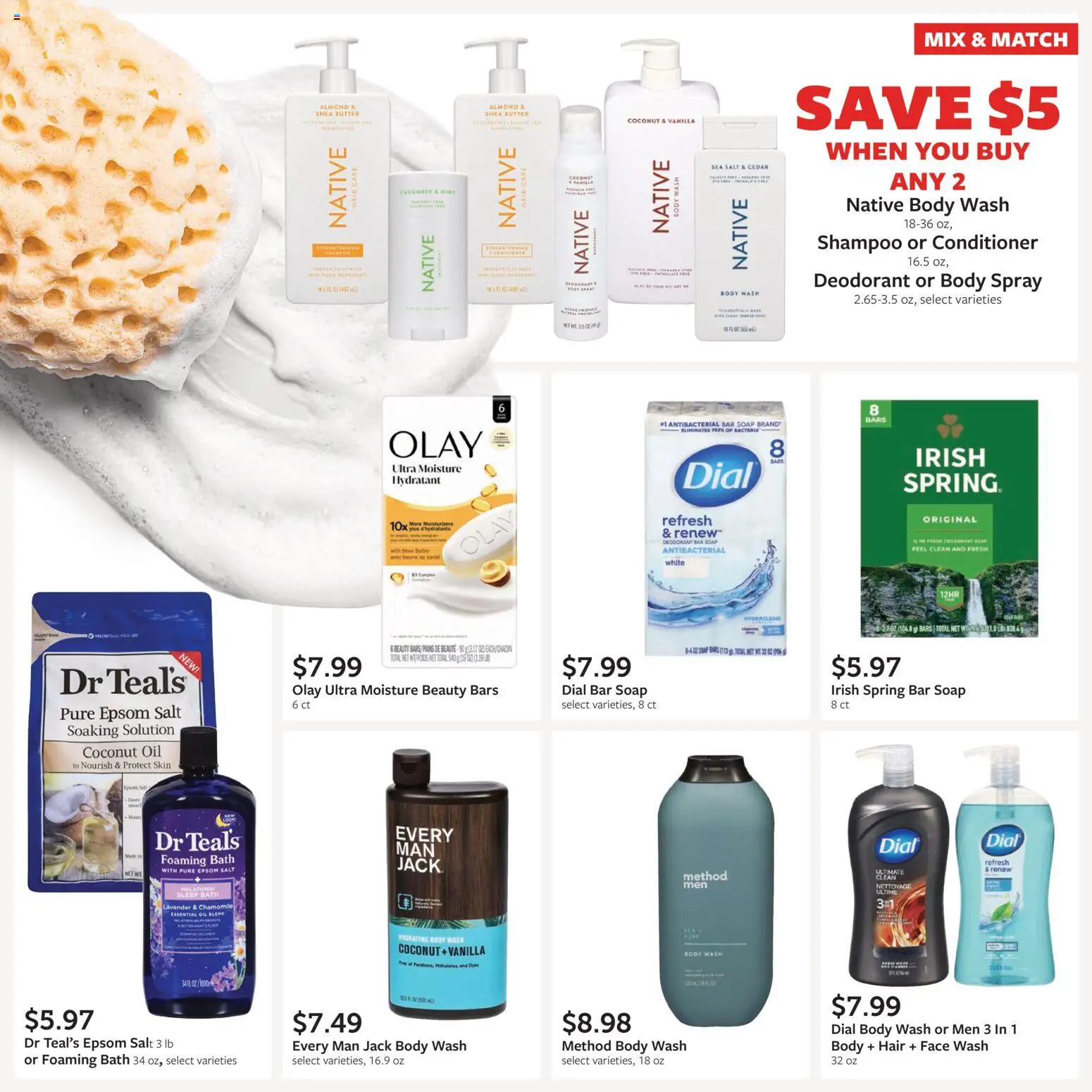 Fareway Monthly Ad - valid from 06/29/2026 | Page: 28 | Products: Butter, Oil, Soap, Body Wash