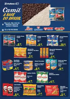 Mateus ofertas Exclusivo Camil - Pré-Visualização do folheto da loja Mateus, válido de 13/10/2026
