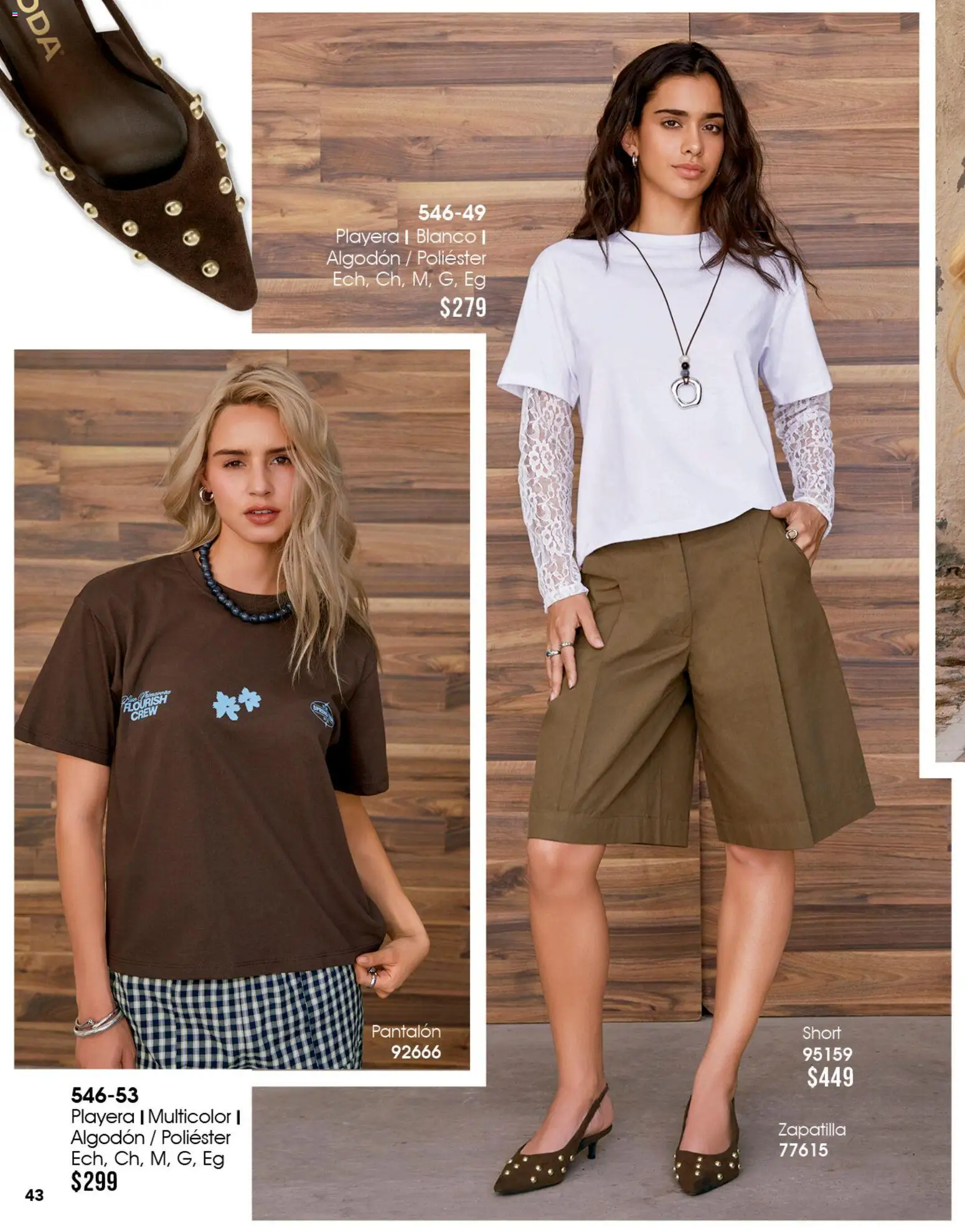 Nuevas ofertas de Cklass válidas en toda la República Mexicana desde el 08/07/2026. ¡Encuentra las mejores ofertas en Cklass catálogo Mooda! | Página: 44 | Productos: Algodón, Playera, Short