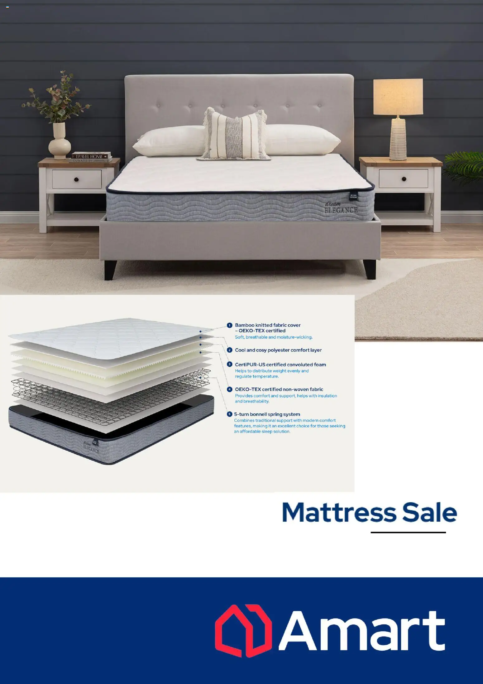Amart Furniture catalogue - valid from 07/08/2026 | Page: 2 | Products: Foam, Weight, Mattress