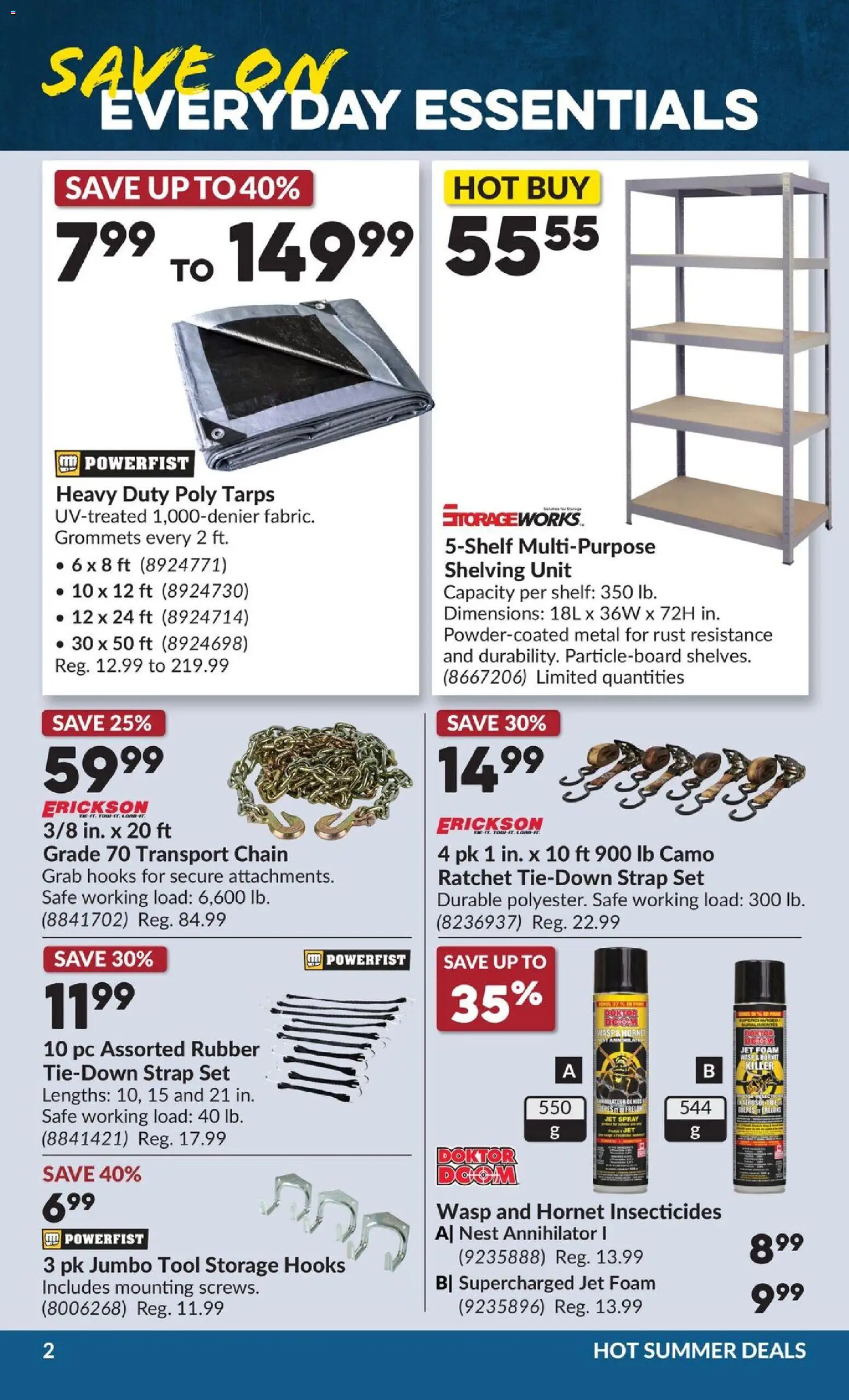 Princess Auto flyer valid from Jul 14, 2026 | Page: 13 | Products: PC, Shelf