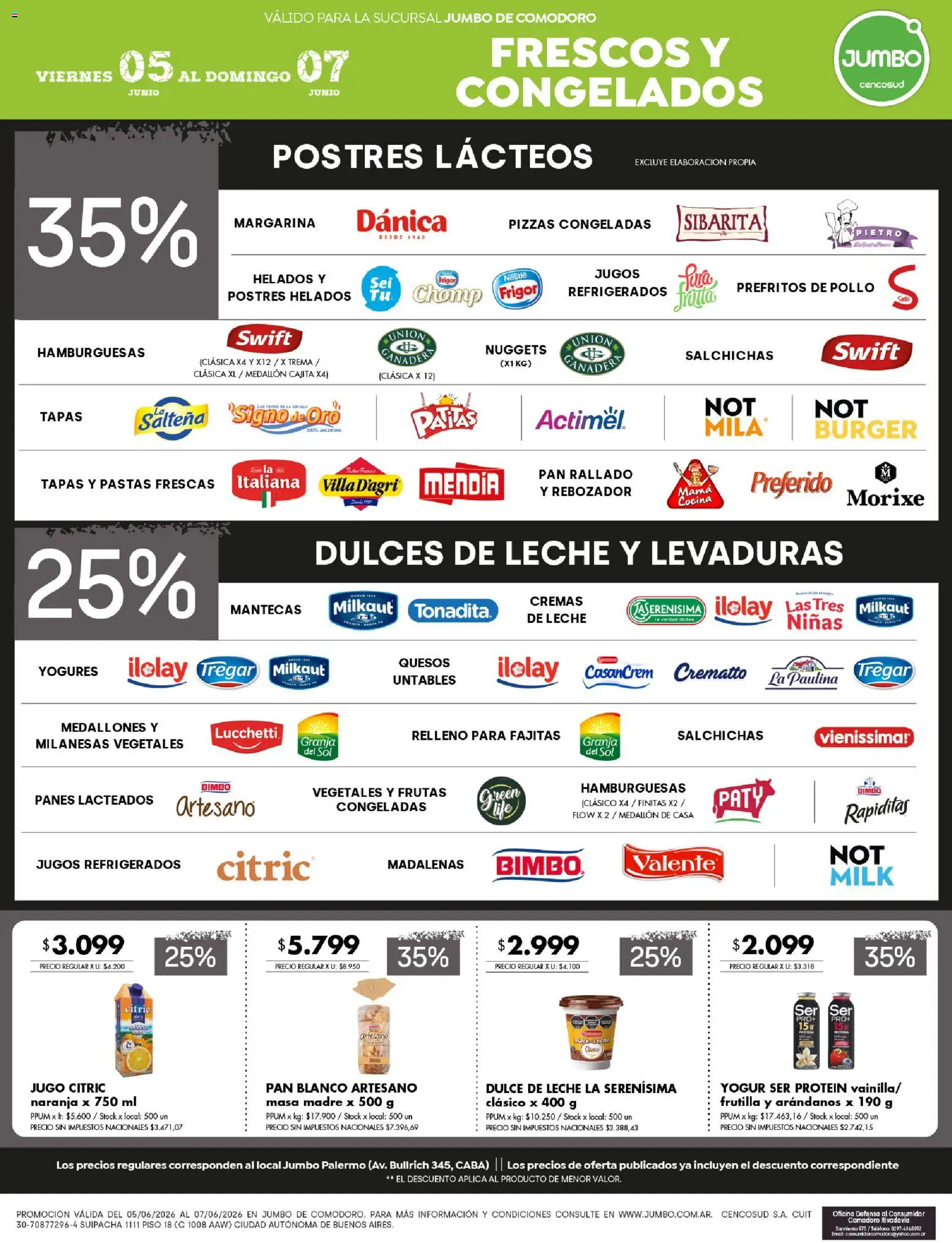 Jumbo ofertas │ válido desde el 05.06.2026 | Página: 4 | Productos: Arándanos, Pan, Margarina, Pan rallado