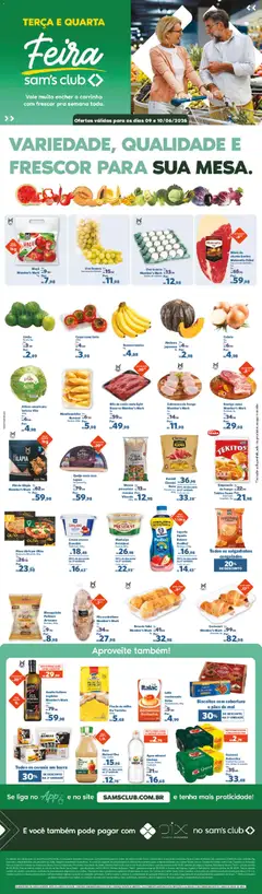 Sam's Club - Ofertas da semana - Pré-Visualização do folheto da loja Sam's Club, válido de 09.06.2026