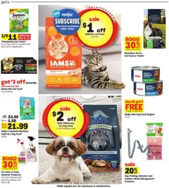 Preview of Meijer weekly ads valid from 09/09/2026 | Page: 24 | Products: Cat Food, Chicken, Protein, Stain remover