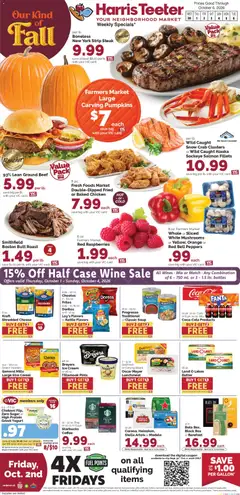 Preview of Harris Teeter weekly ads valid from 09/30/2026