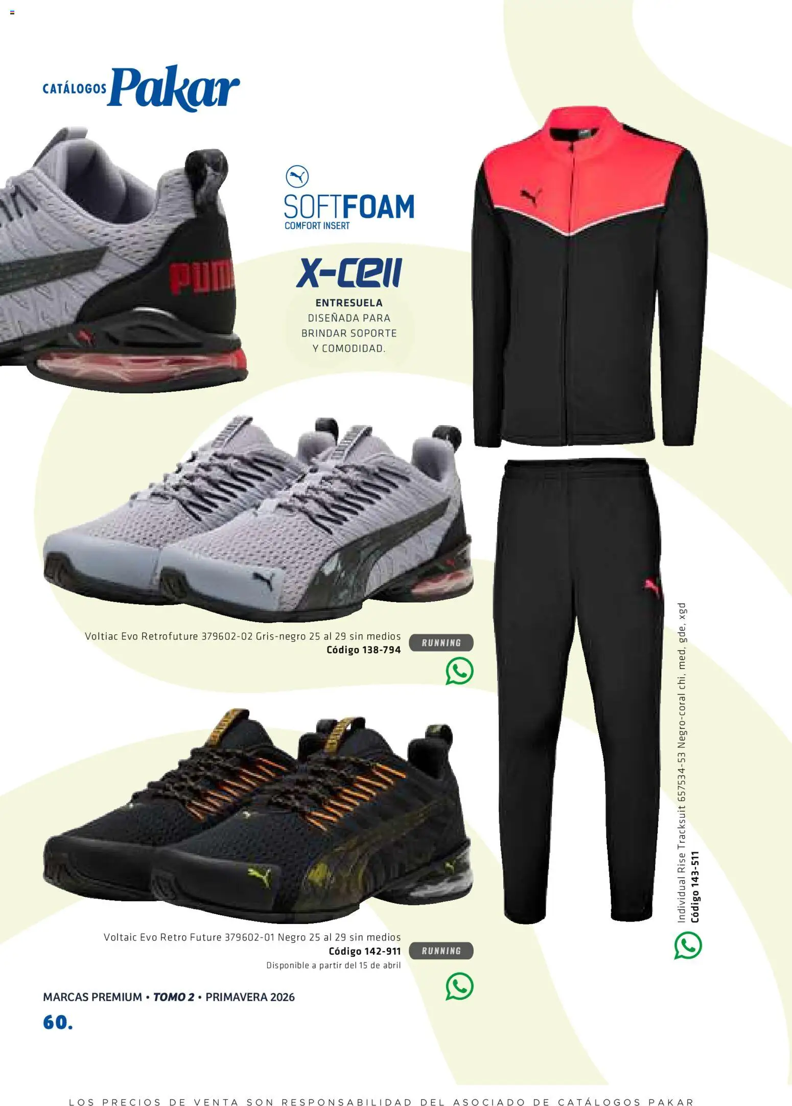 Nuevas ofertas de SC Pakar válidas en toda la República Mexicana desde el 27/02/2026. ¡Encuentra las mejores ofertas en SC Pakar catálogo Premium Men Tomo 2! | Página: 60