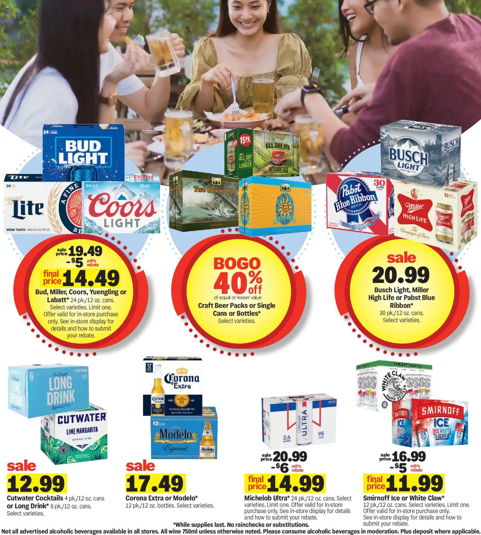 Meijer Weekly Ad - valid from 27.05.2026 | Page: 21 | Products: Wine, Beer, Lime
