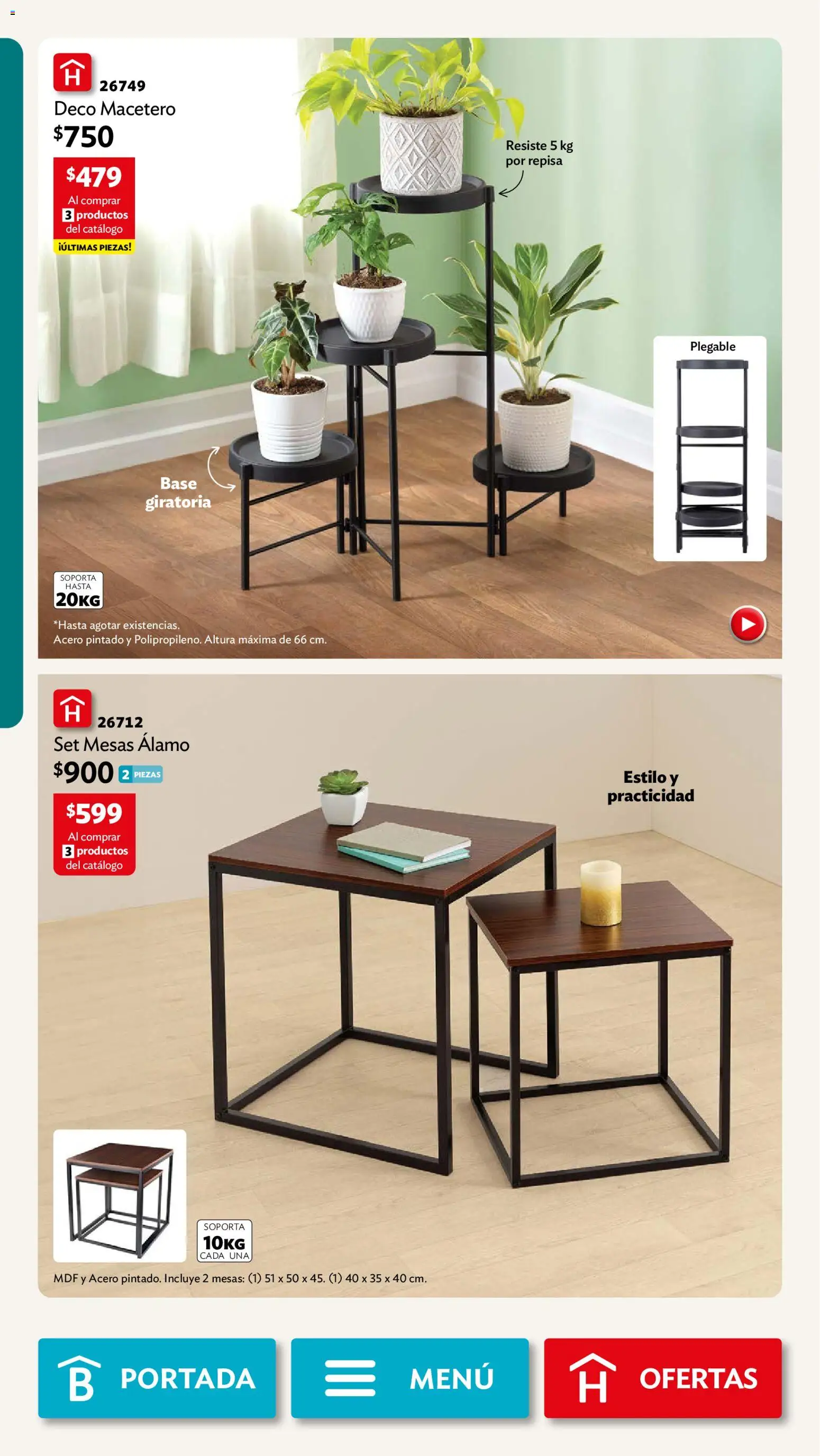 Nuevas ofertas de Betterware válidas en toda la República Mexicana desde el 29/06/2026. ¡Encuentra las mejores ofertas en Betterware campaña 7 2026! | Página: 14 | Productos: Repisa