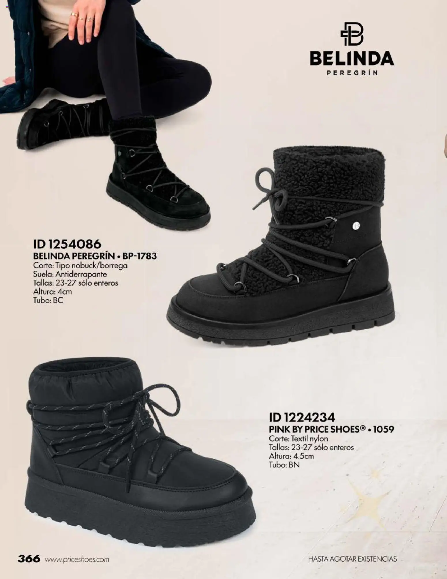 Nuevas ofertas de Price Shoes válidas en toda la República Mexicana desde el 18/07/2026. ¡Encuentra las mejores ofertas en Price Shoes catálogo Botas! | Página: 366