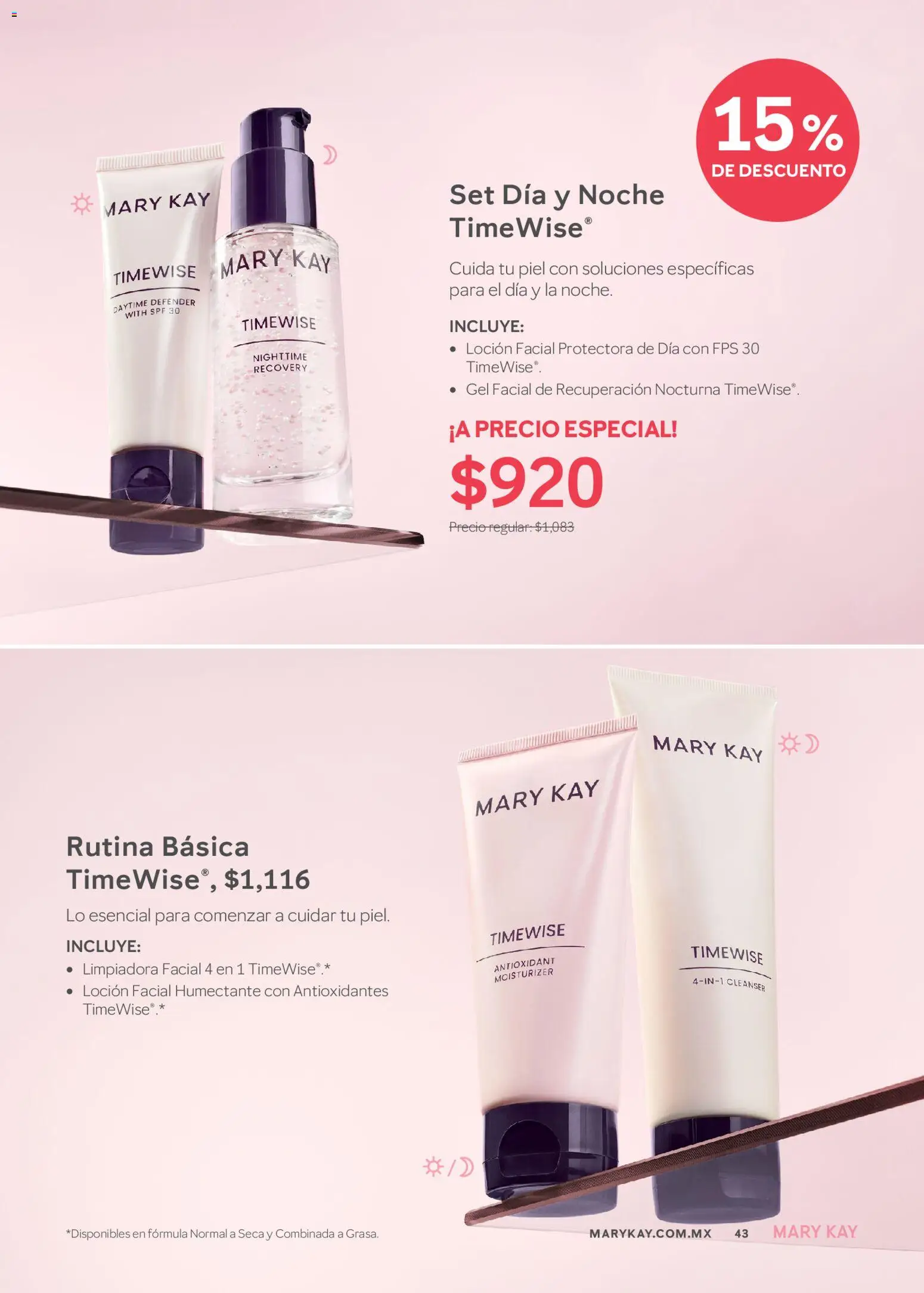 Nuevas ofertas de Mary Kay válidas en toda la República Mexicana desde el 01.05.2026. ¡Encuentra las mejores ofertas en Catálogo Mary Kay Mayo Junio 2026! | Página: 43