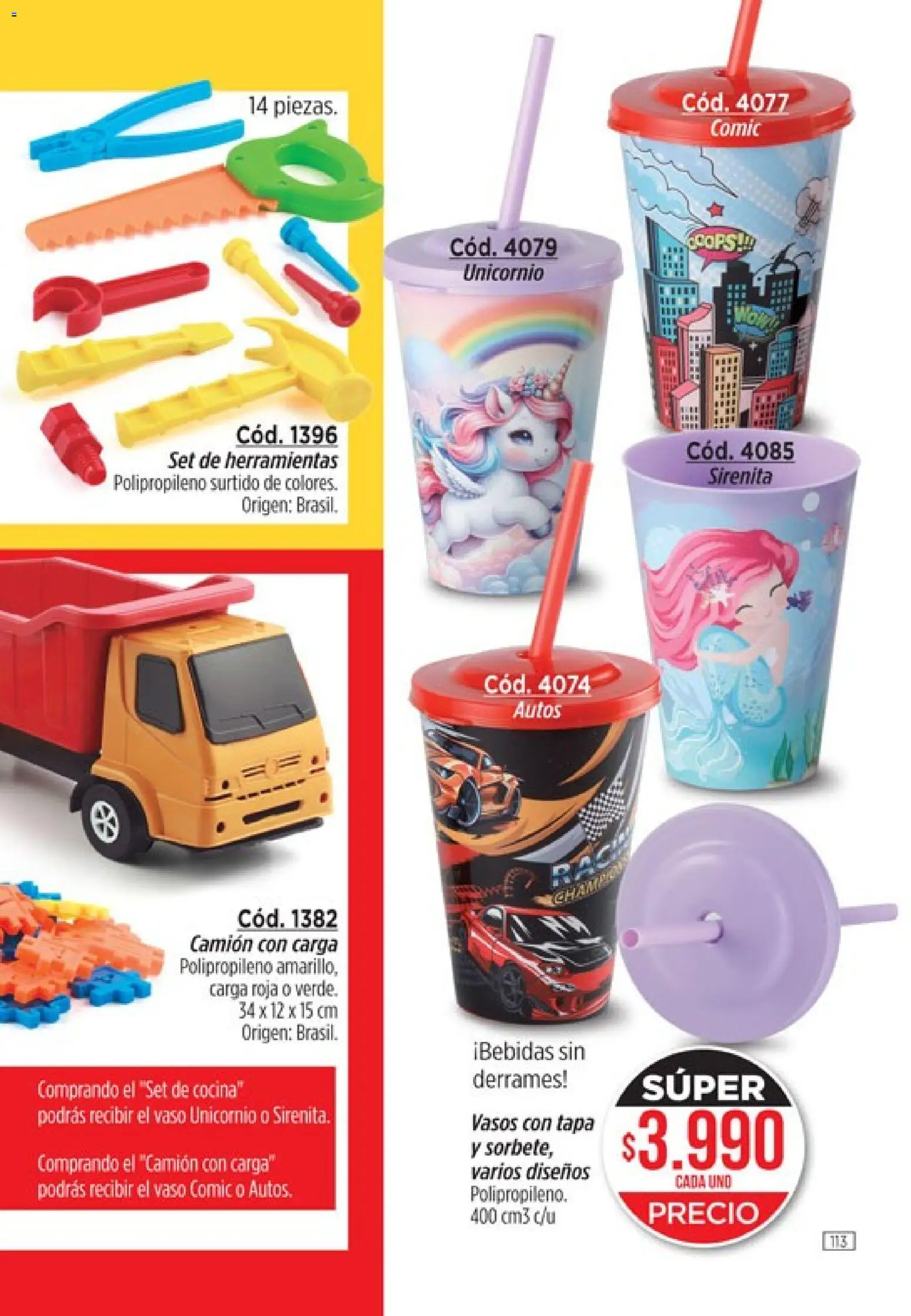 Catálogo Amodil Campaña 4 │ válido desde el 01/03/2026 | Página: 113 | Productos: Cocina, Herramientas, Vasos
