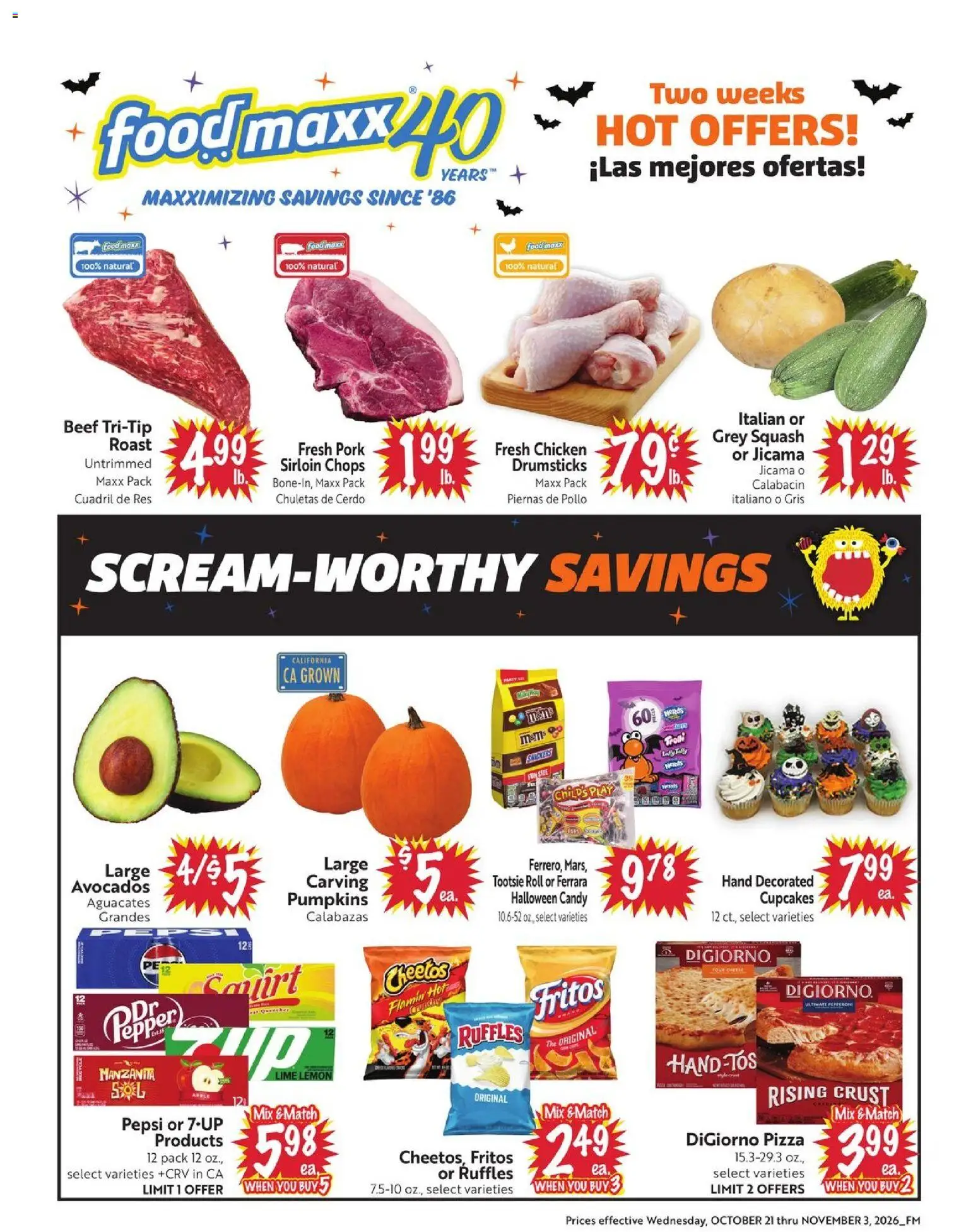 FoodMaxx Weekly Ad - NV - valid from 10/21/2026 | Page: 1