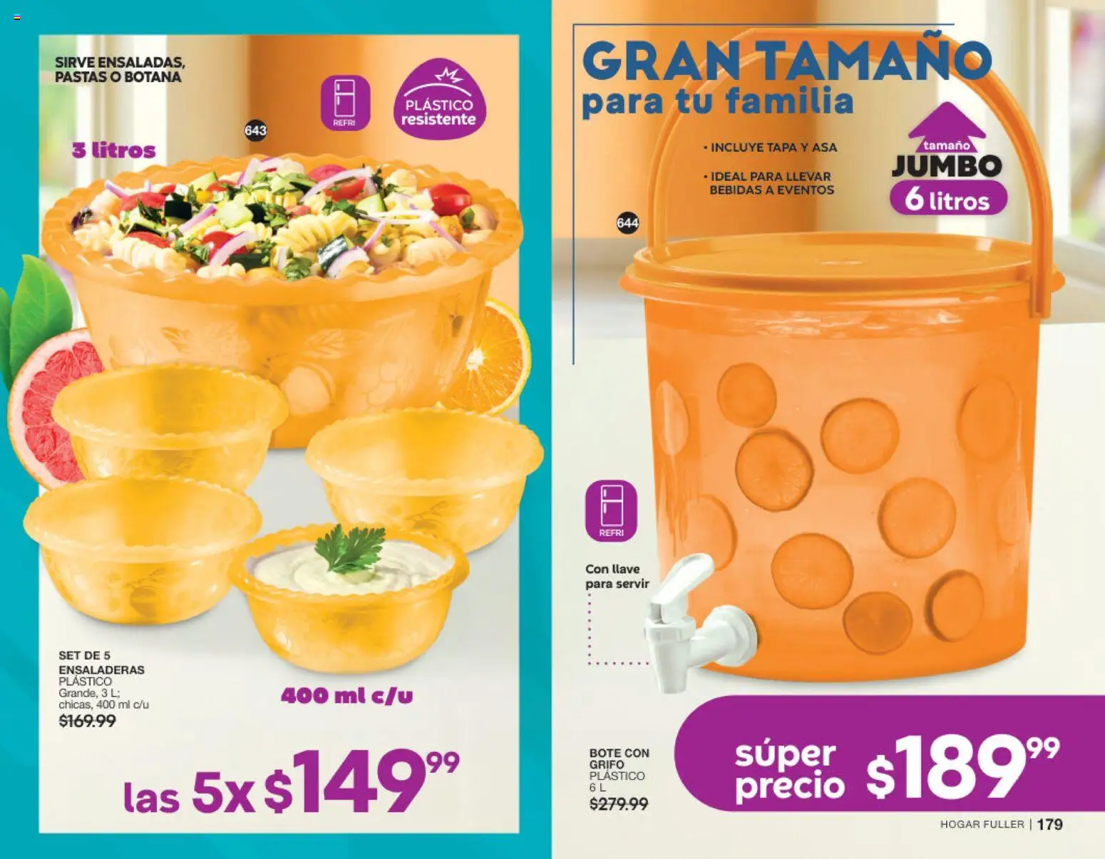 Nuevas ofertas de Fuller válidas en toda la República Mexicana desde el 30/09/2026. ¡Encuentra las mejores ofertas en Fuller campaña 13 2026! | Página: 91