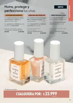 Oriflame catálogo 11 -  Vista previa de la revista de la tienda Oriflame valido desde el 01/08/2026 | Página: 45 | Productos: Maquillaje, Vitaminas, Aceite, Perfeccionador
