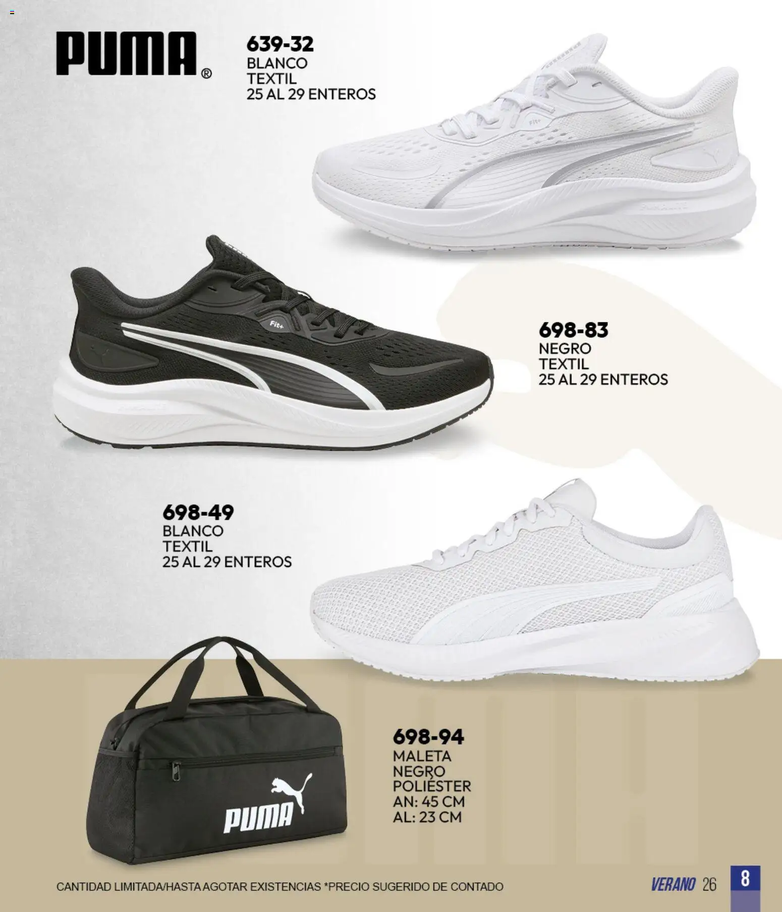 Nuevas ofertas de Cklass válidas en toda la República Mexicana desde el 05.03.2026. ¡Encuentra las mejores ofertas en Cklass catálogo Sportbrands Verano Caballero! | Página: 9 | Productos: Maleta