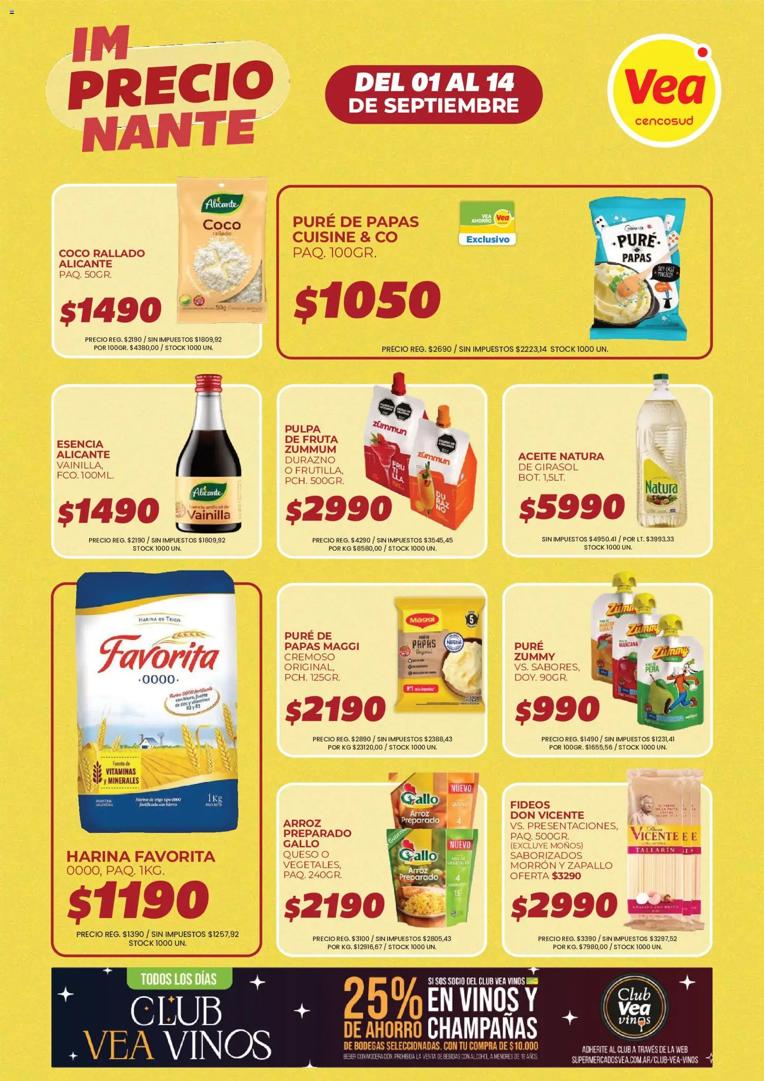 Vea - Folleto imPRECIOnante | Córdoba │ válido desde el 01/09/2026 | Página: 5 | Productos: Bebidas, Pera, Fuente, Manzana