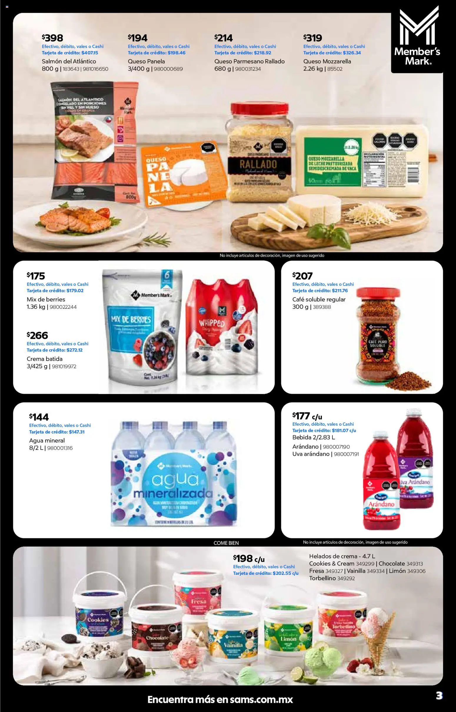 Nuevas ofertas de Sam's Club válidas en toda la República Mexicana desde el 01/10/2026. ¡Encuentra las mejores ofertas en Sam's Club catálogo! | Página: 3