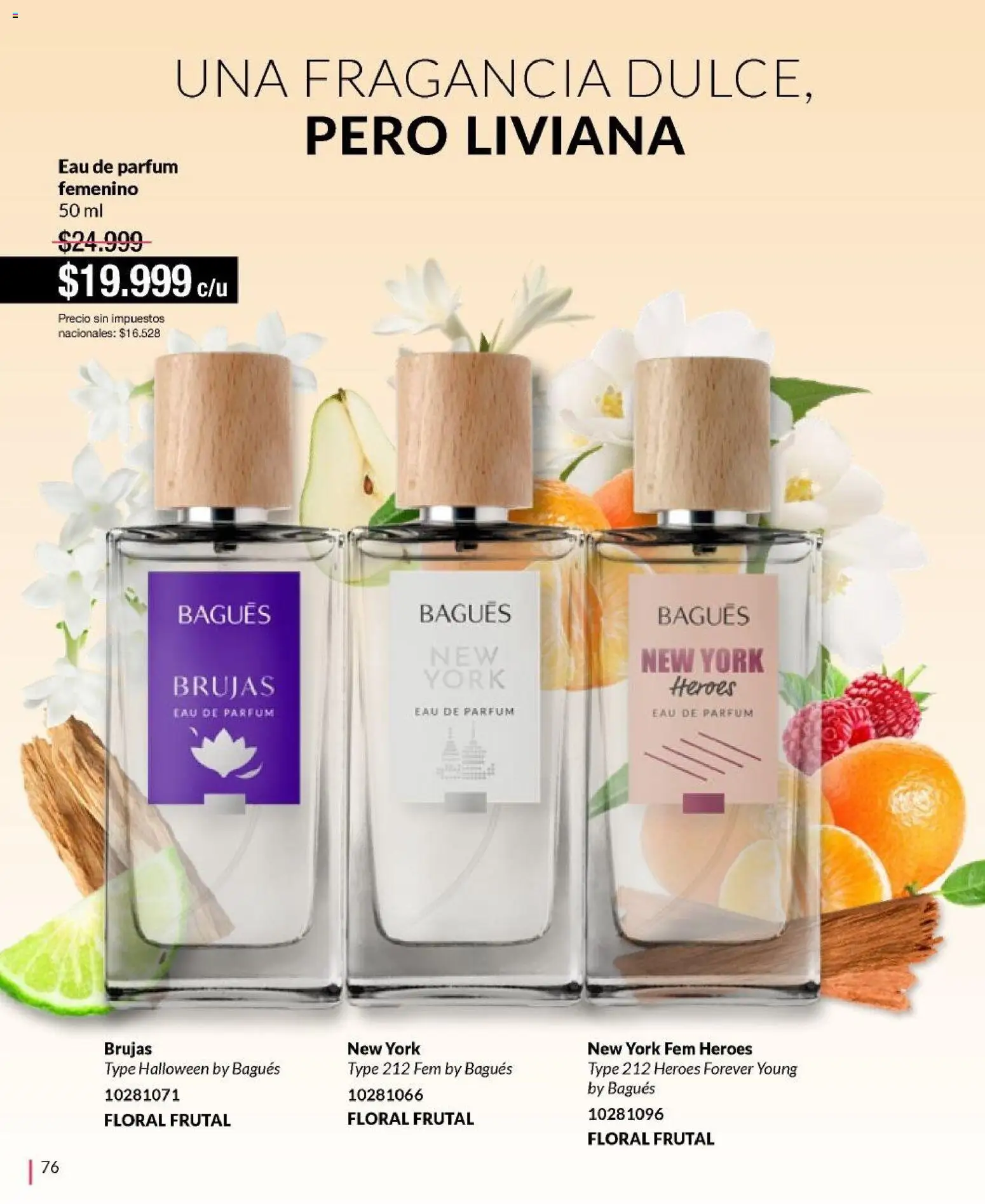 Bagués - Catálogo │ válido desde el 01.06.2026 | Página: 76 | Productos: Fragancia