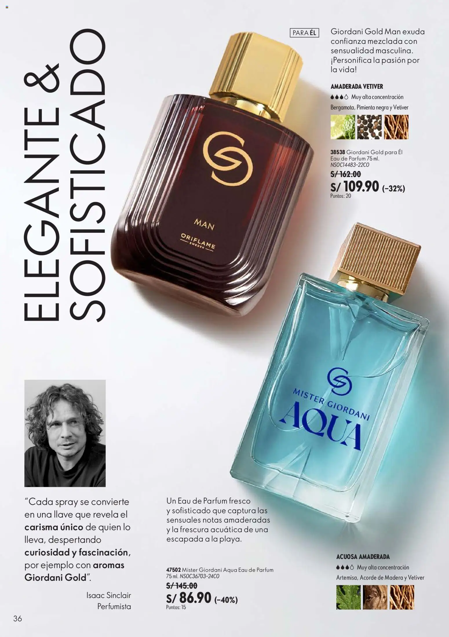 Catálogo Oriflame válido desde 22/08/2026 | Página: 36