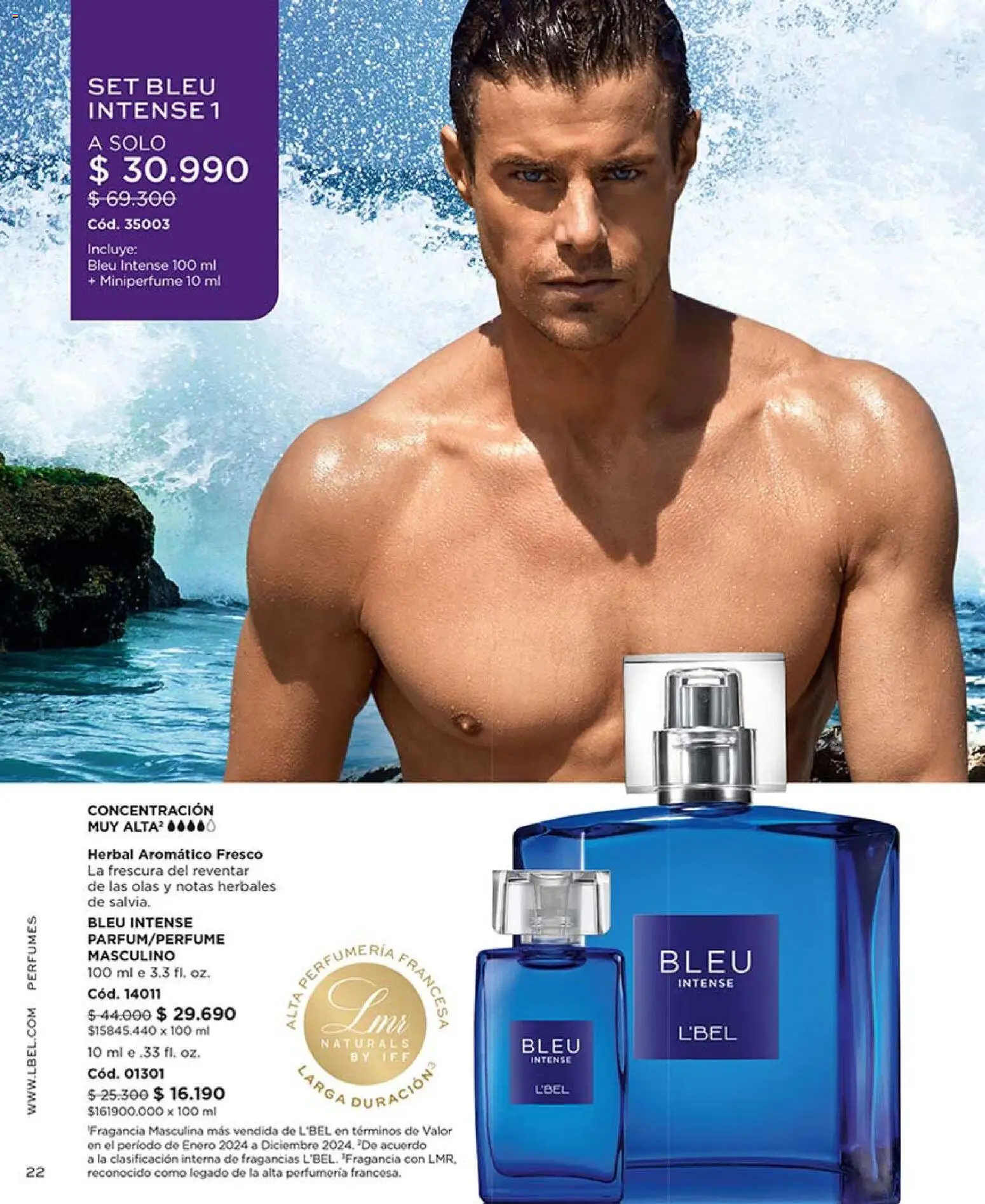 Catálogo L'Bel Campaña 6 │ válido desde el 31.03.2026 | Página: 22 | Productos: Perfume, Fragancia