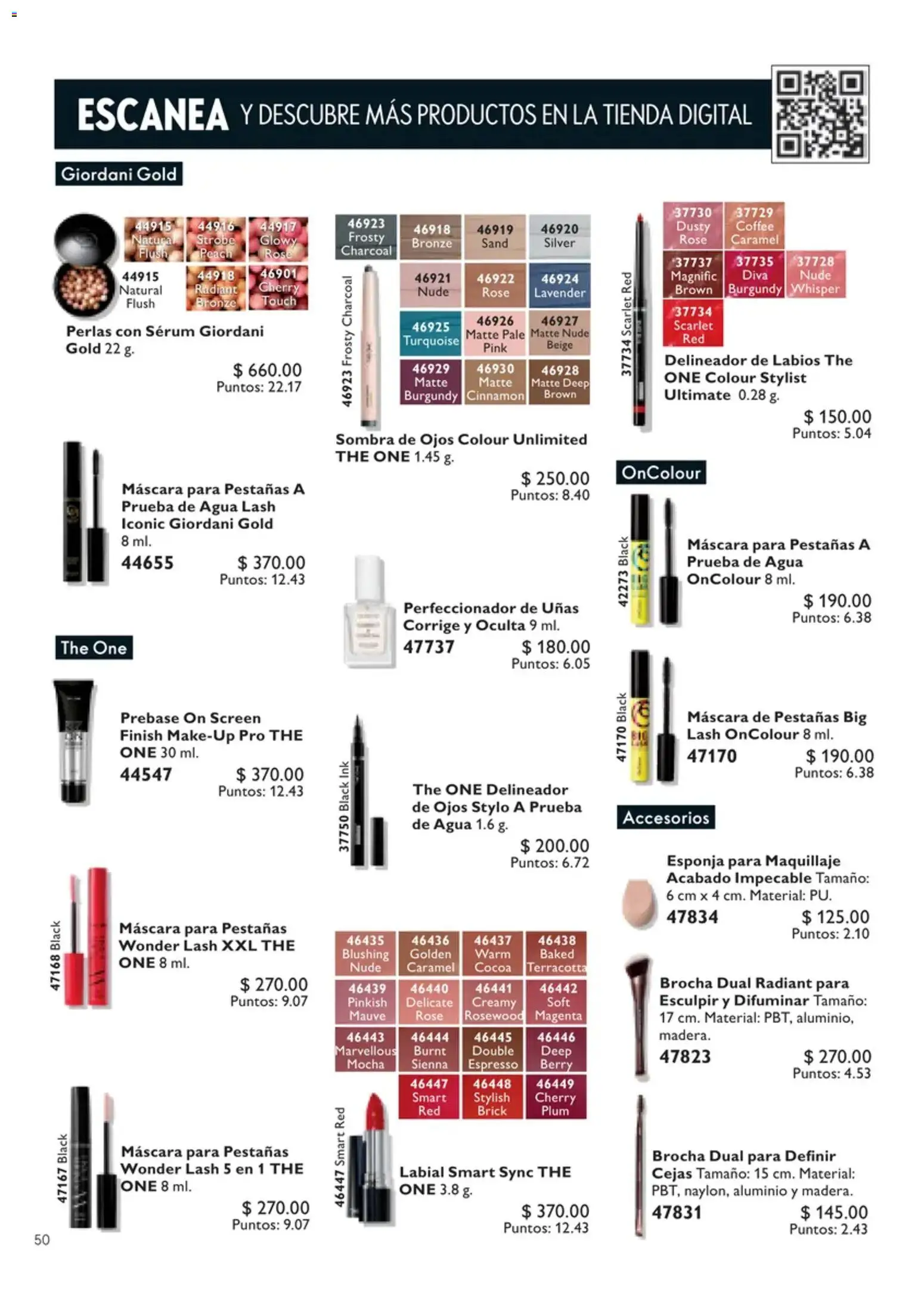 Nuevas ofertas de Oriflame válidas en toda la República Mexicana desde el 12/09/2026. ¡Encuentra las mejores ofertas en Oriflame campaña 13 2026! | Página: 50