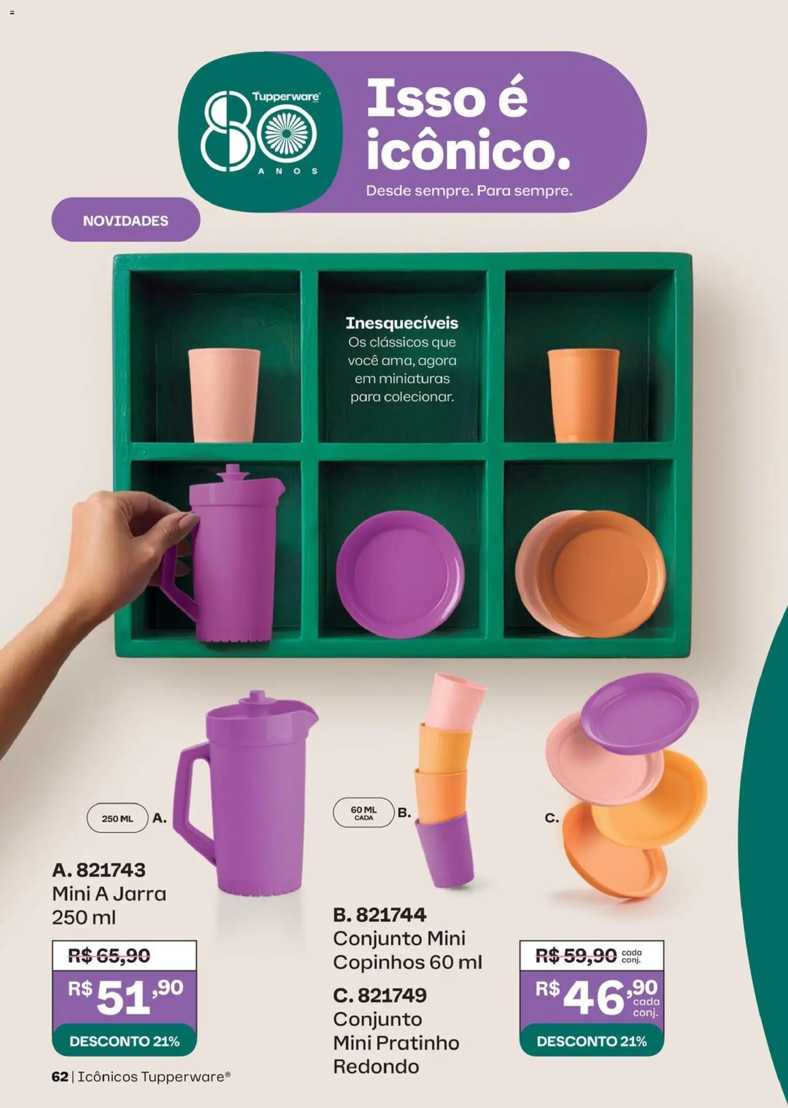 Tupperware Folheto - válido de 01/11/2026 | Página: 62 | Produtos: Jarra