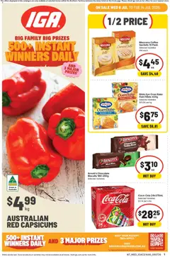 Preview of IGA catalogue NT - valid from 08/07/2026