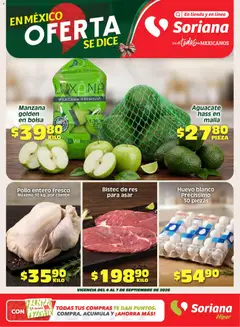 Vista previa de Soriana folleto Fin de Semana Híper, nuevo folleto de la tienda, válido en México a partir del 04/09/2026