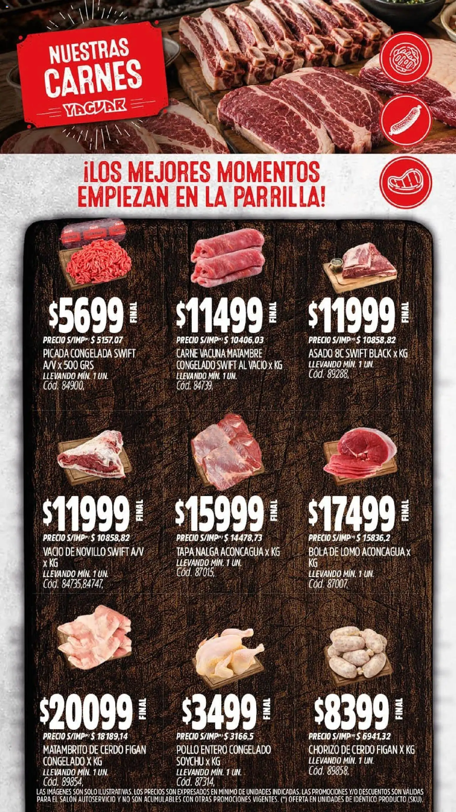 Yaguar - Oferta Semanal Santa Fé │ válido desde el 21/09/2026 | Página: 8 | Productos: Pollo entero, Pollo, Chorizo, Cerdo