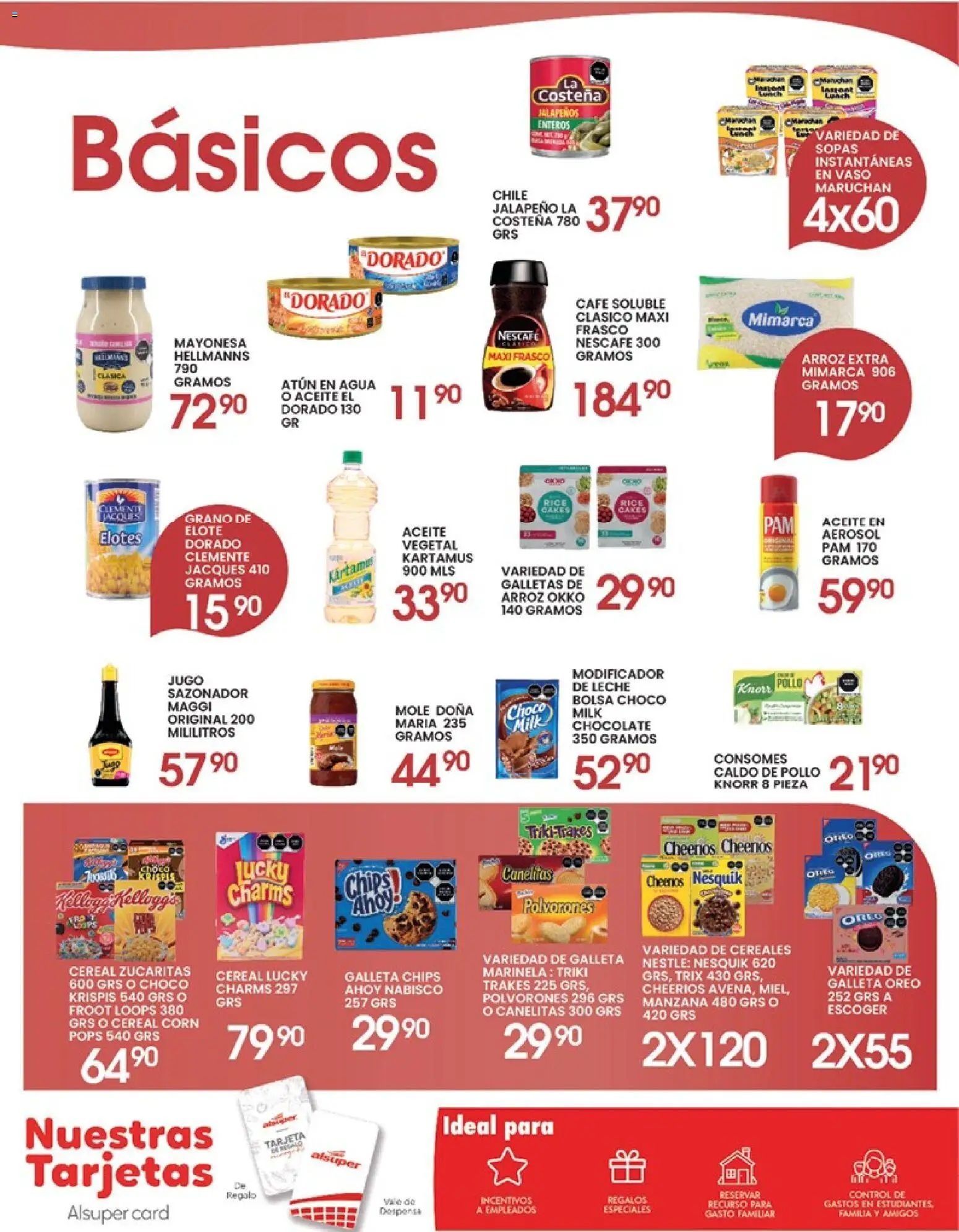 Nuevas ofertas de Alsuper válidas en toda la República Mexicana desde el 24.05.2026. ¡Encuentra las mejores ofertas en Alsuper folleto Torreon! | Página: 6 | Productos: Mayonesa, Frasco, Manzana, Café