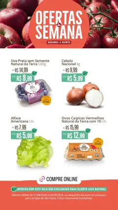 Natural da Terra - Ofertas da semana - Pré-Visualização do folheto da loja Natural da Terra, válido de 31/08/2026
