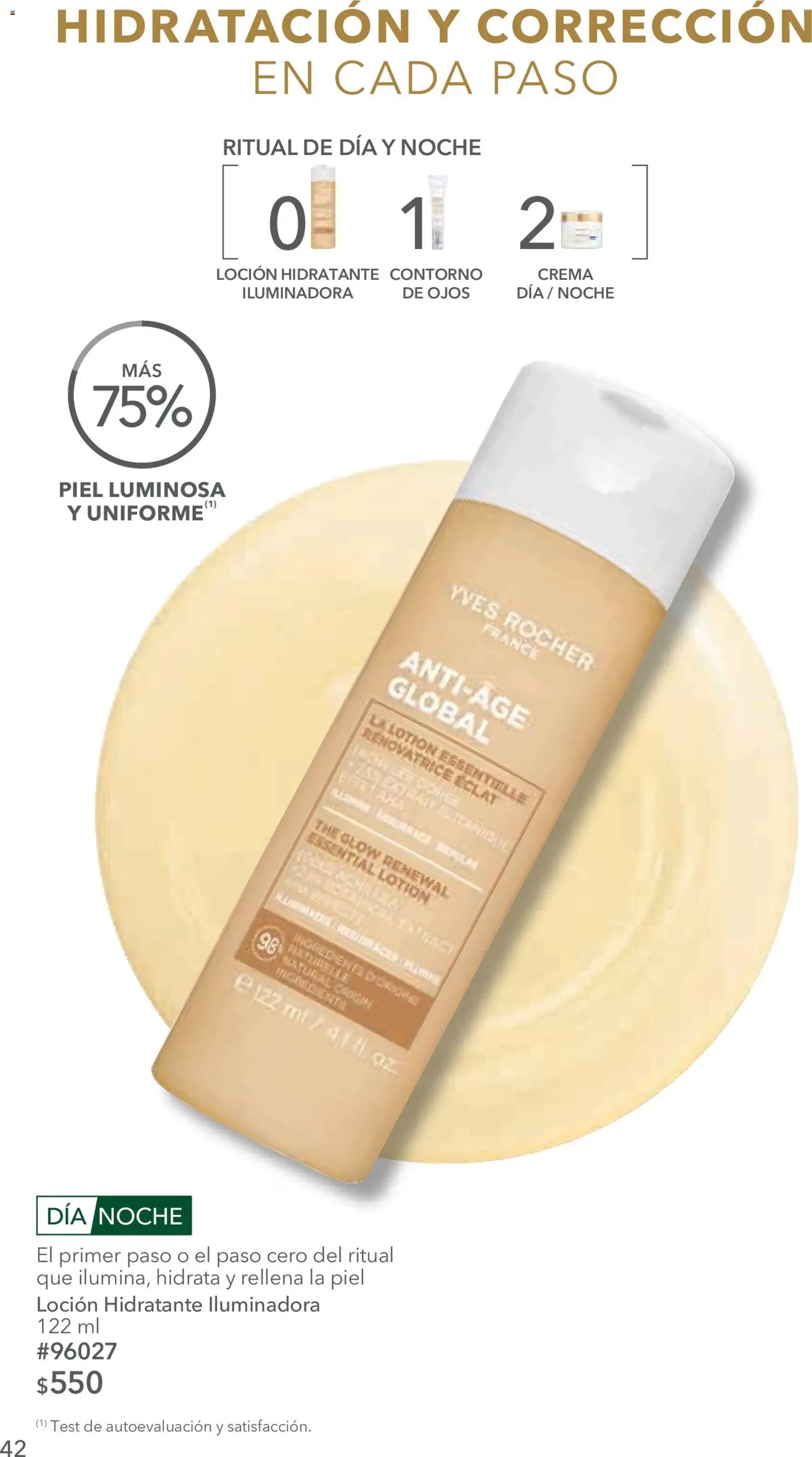 Nuevas ofertas de Yves Rocher válidas en toda la República Mexicana desde el 14/07/2026. ¡Encuentra las mejores ofertas en Yves Rocher campaña 10 2026! | Página: 42 | Productos: Crema, Contorno, Loción