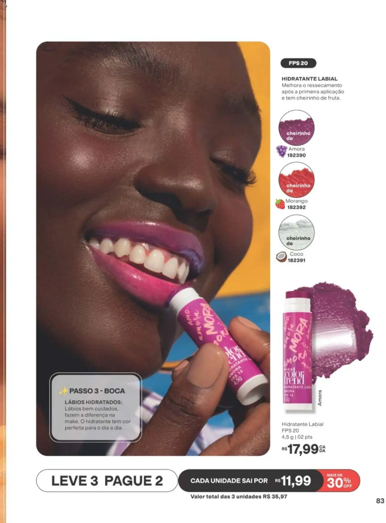 Avon Folheto - válido de 10/08/2026 | Página: 83 | Produtos: Coco