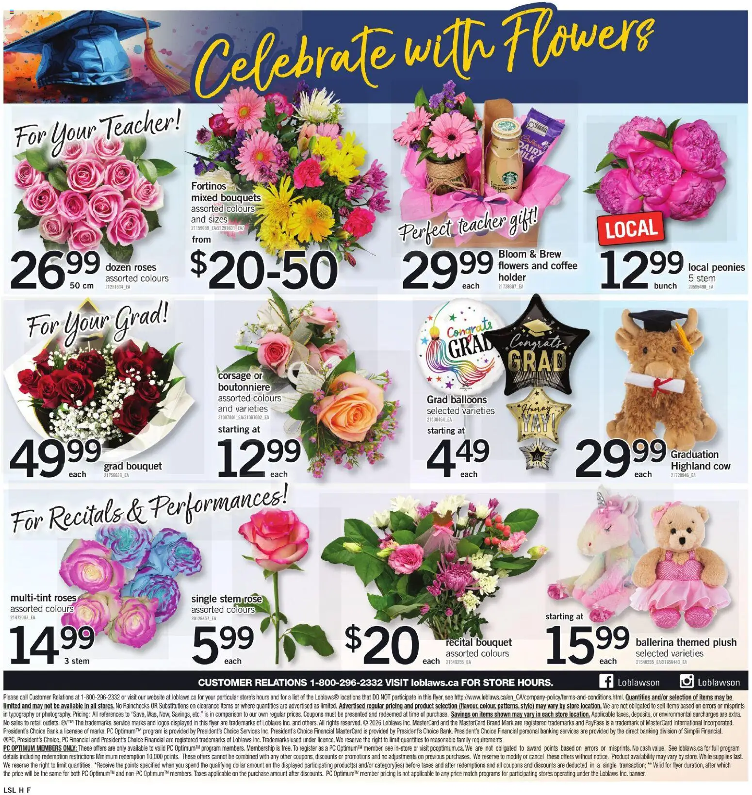 Loblaws flyer valid from 04.06.2026 | Page: 12 | Products: PC, Milk, Coffee