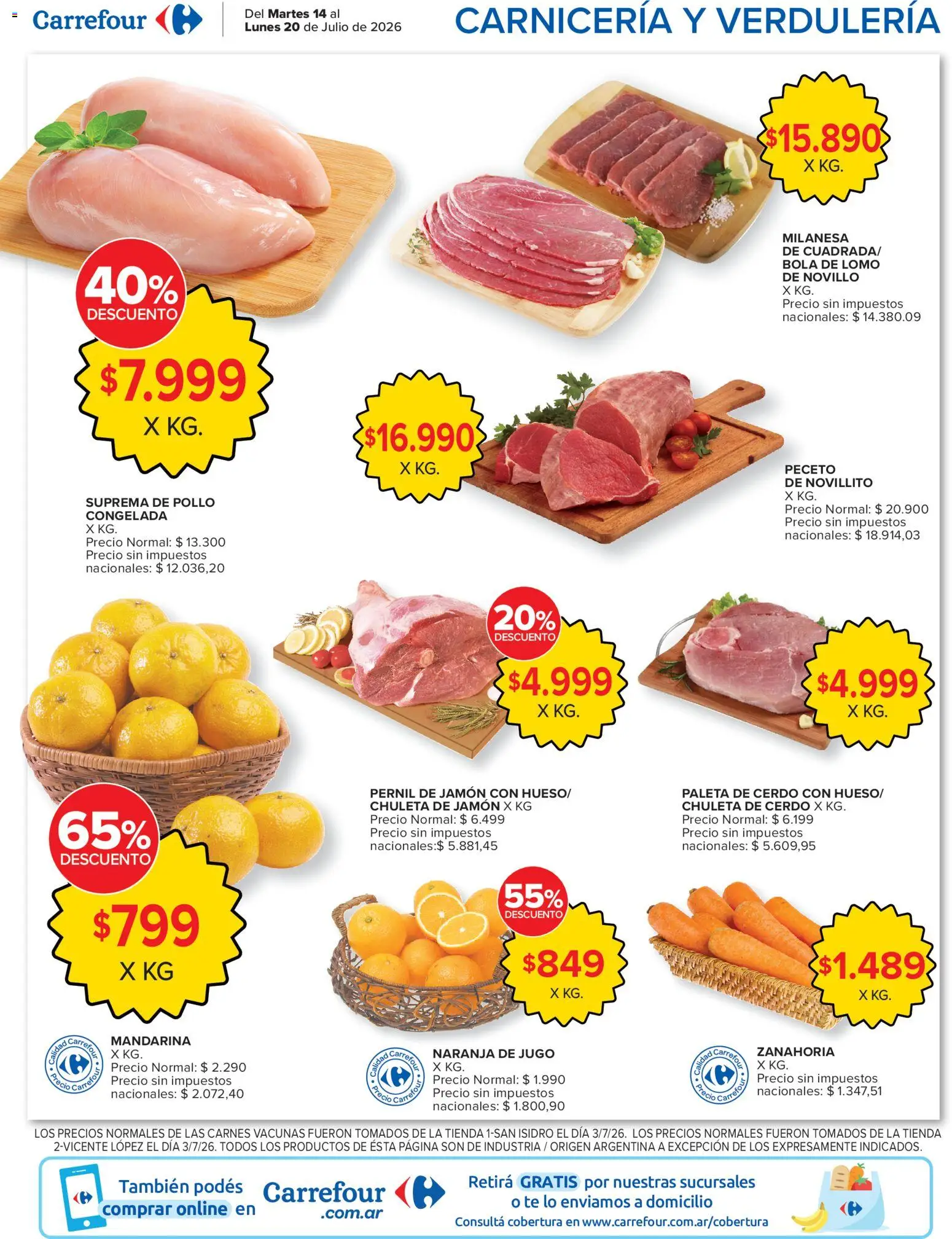 Carrefour ofertas │ válido desde el 14/07/2026 | Página: 7