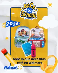 Vista previa de Walmart folleto Todo lo que necesitas está en Walmart, nuevo folleto de la tienda, válido en México a partir del 29/07/2026