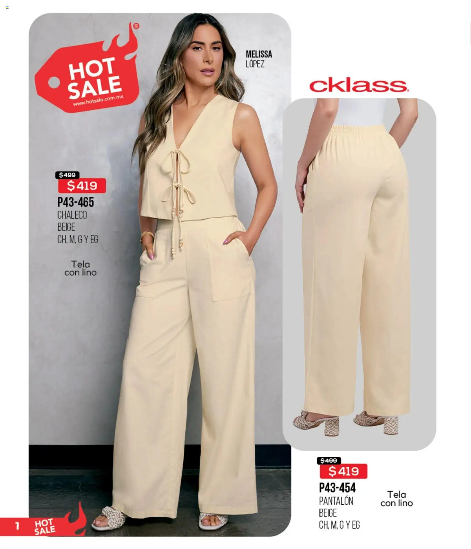 Nuevas ofertas de Cklass válidas en toda la República Mexicana desde el 15.05.2026. ¡Encuentra las mejores ofertas en Cklass Hot Sale! | Página: 191 | Productos: Chaleco