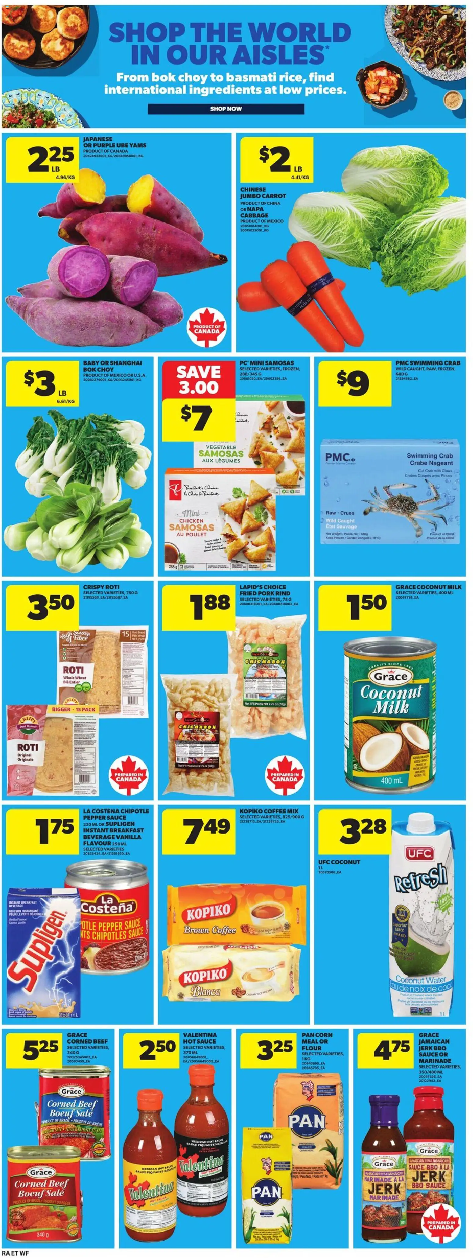 Atlantic Superstore flyer valid from 14.05.2026 | Page: 24 | Products: Beef, Carrot, Milk, Chicken