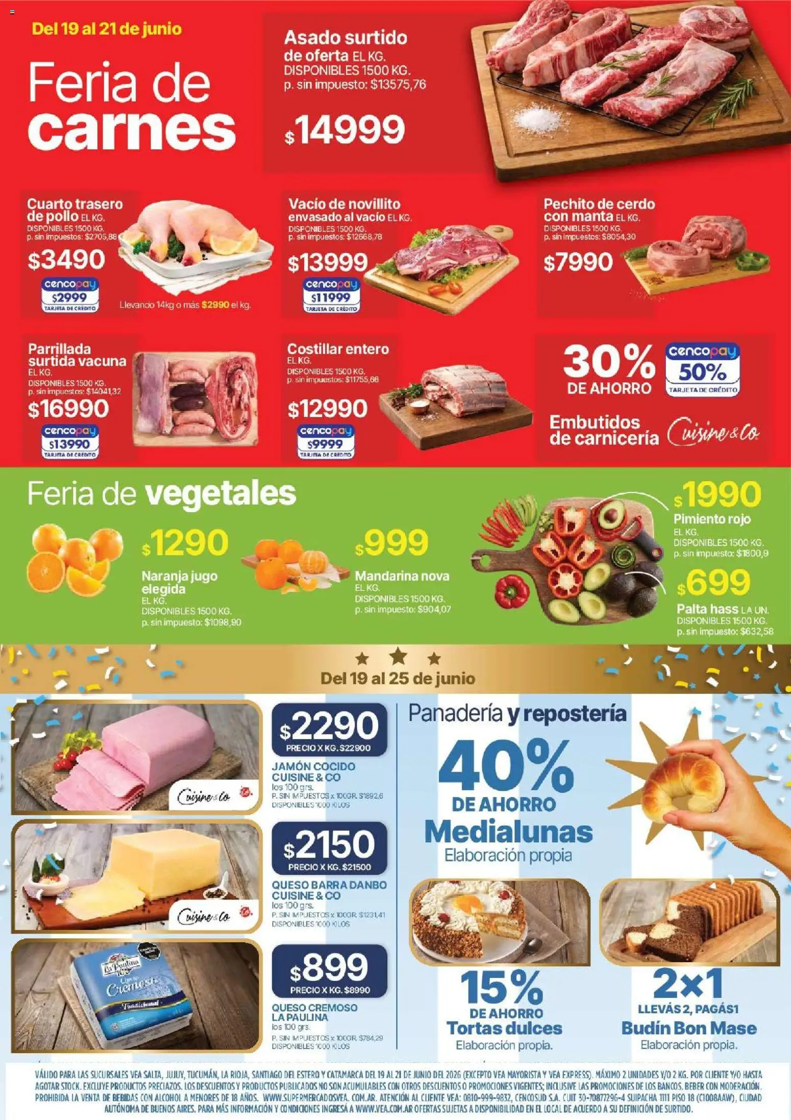 Vea - Fin de semana de Ahorro │ válido desde el 19.06.2026 | Página: 4
