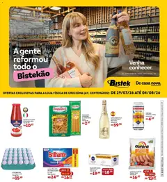 Bistek Supermercados ofertas Bistekâo - Pré-Visualização do folheto da loja Bistek Supermercados, válido de 28/07/2026