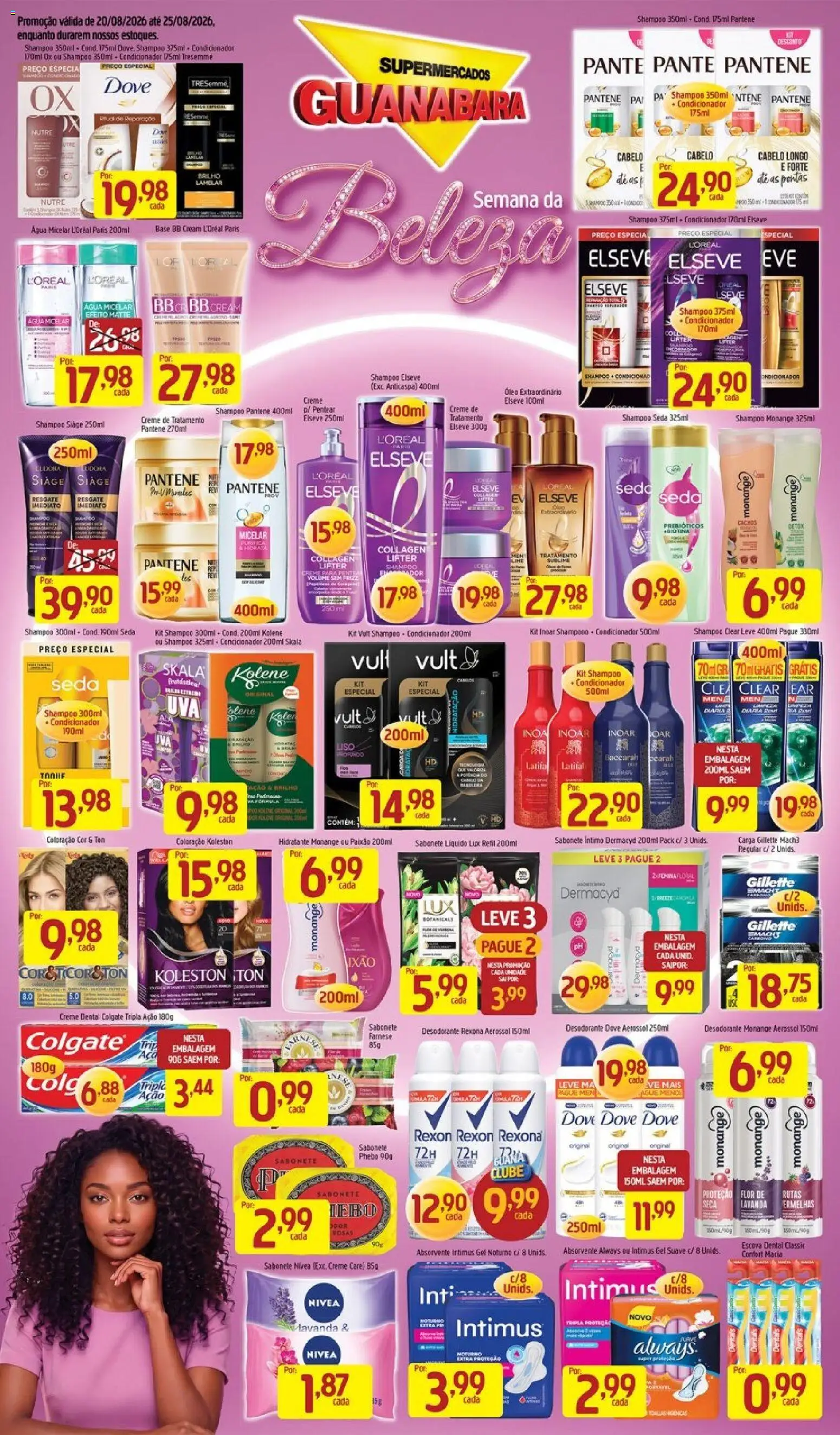 Supermercados Guanabara Folheto - válido de 20/08/2026 | Página: 1