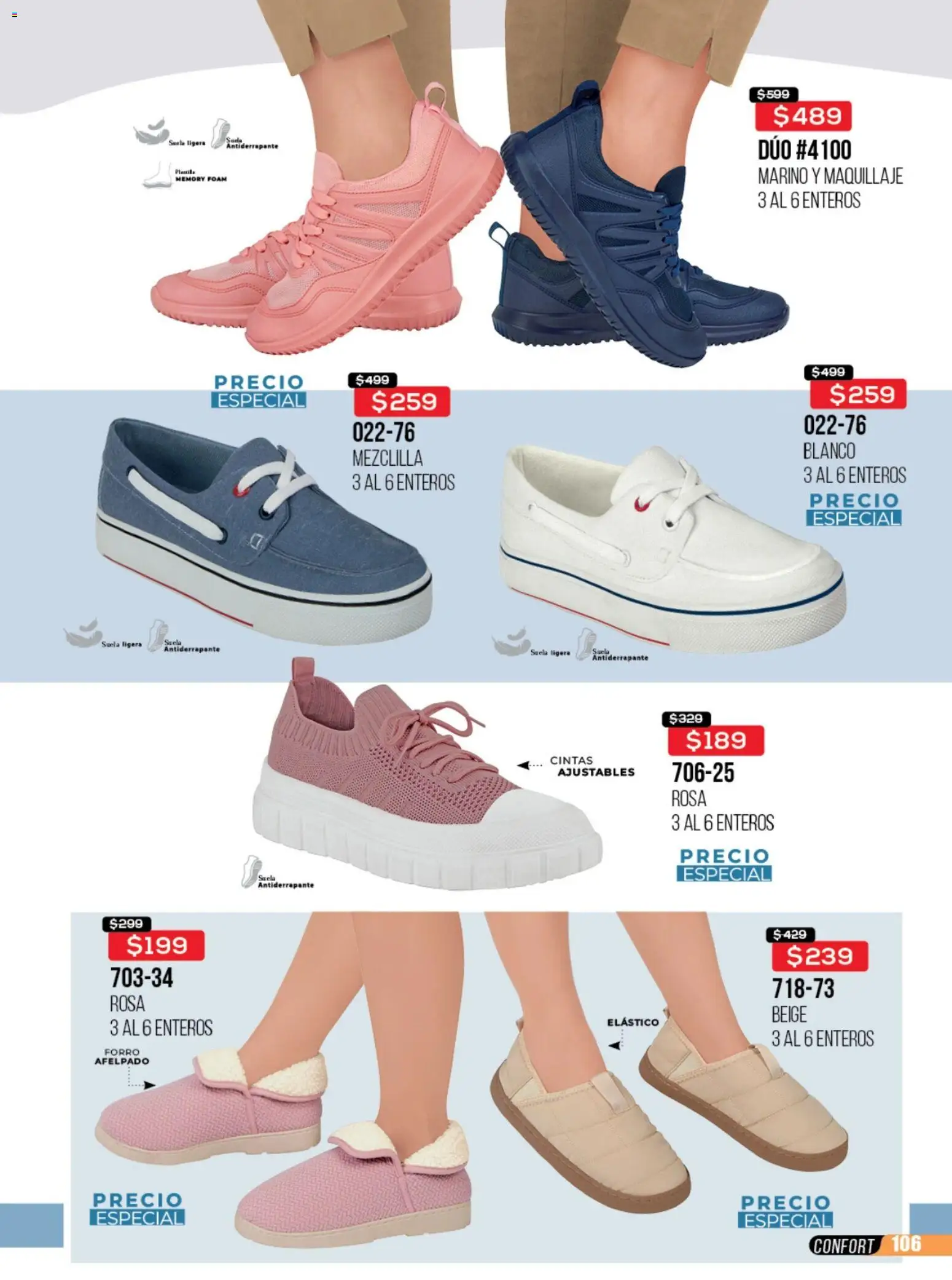 Nuevas ofertas de Cklass válidas en toda la República Mexicana desde el 23/06/2026. ¡Encuentra las mejores ofertas en Cklass catálogo Rebajas sobre rebajas calzado! | Página: 107 | Productos: Maquillaje
