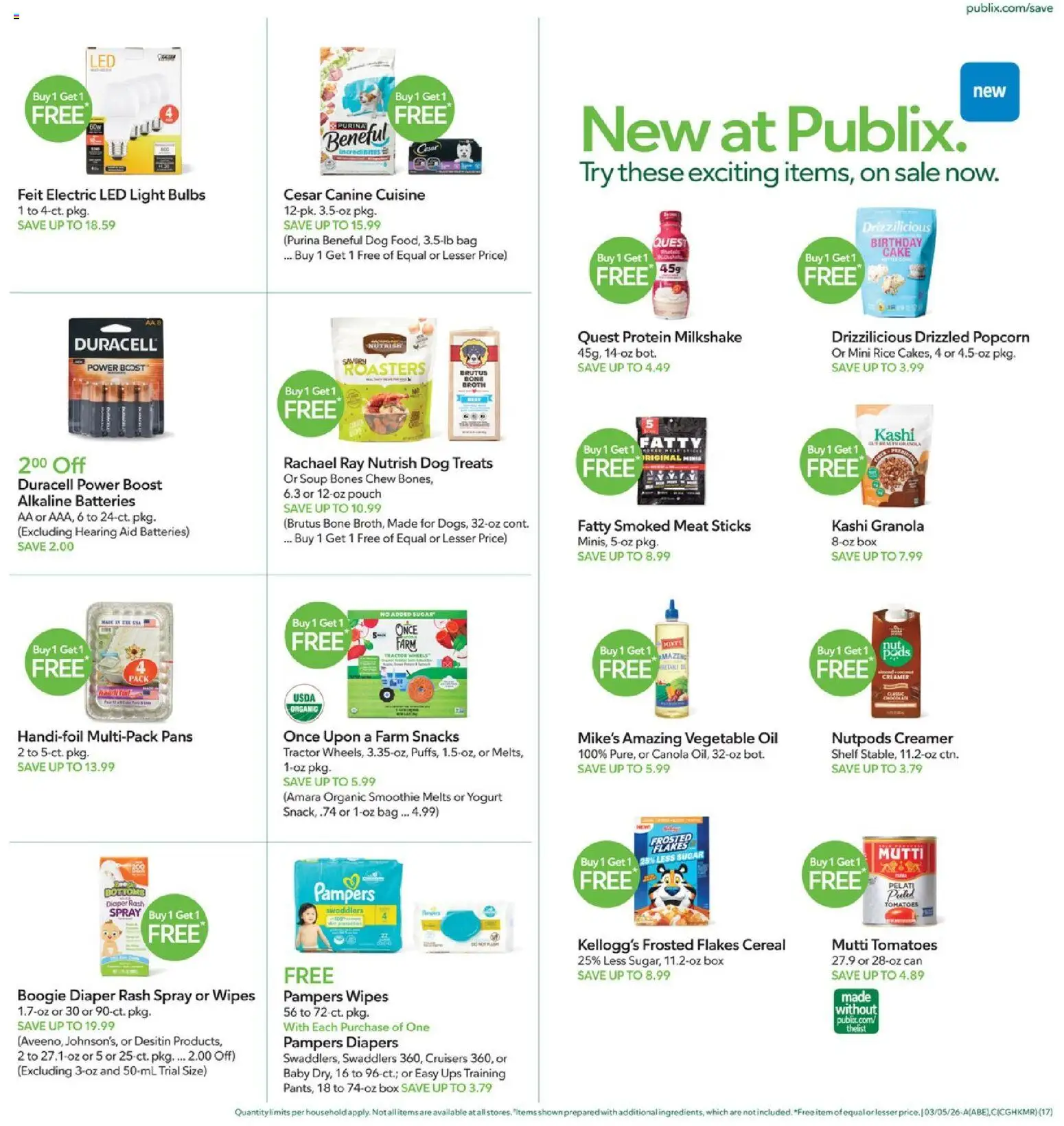 Publix Weekly Ad - valid from 04.03.2026 | Page: 17 | Products: Box, Rice, Bag, UPS